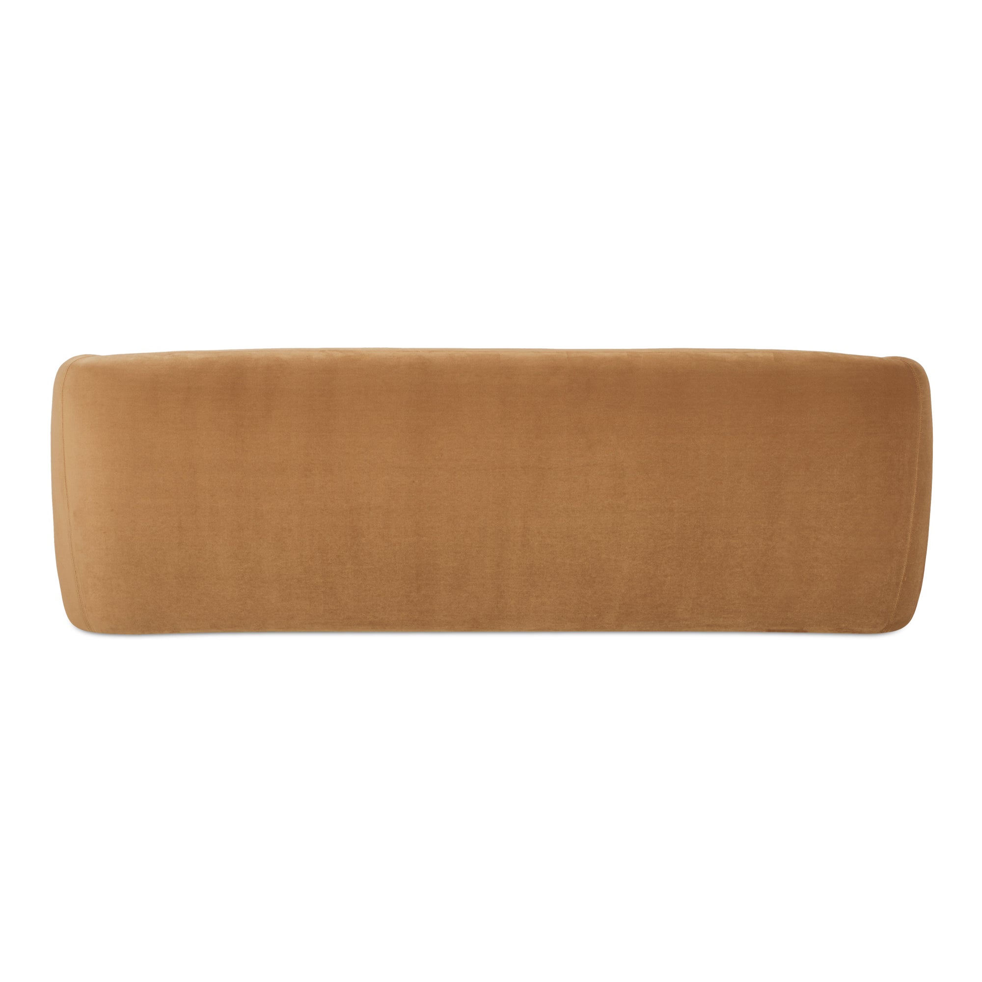 Faye Sofa Tan Faux Mohair - Central Designs