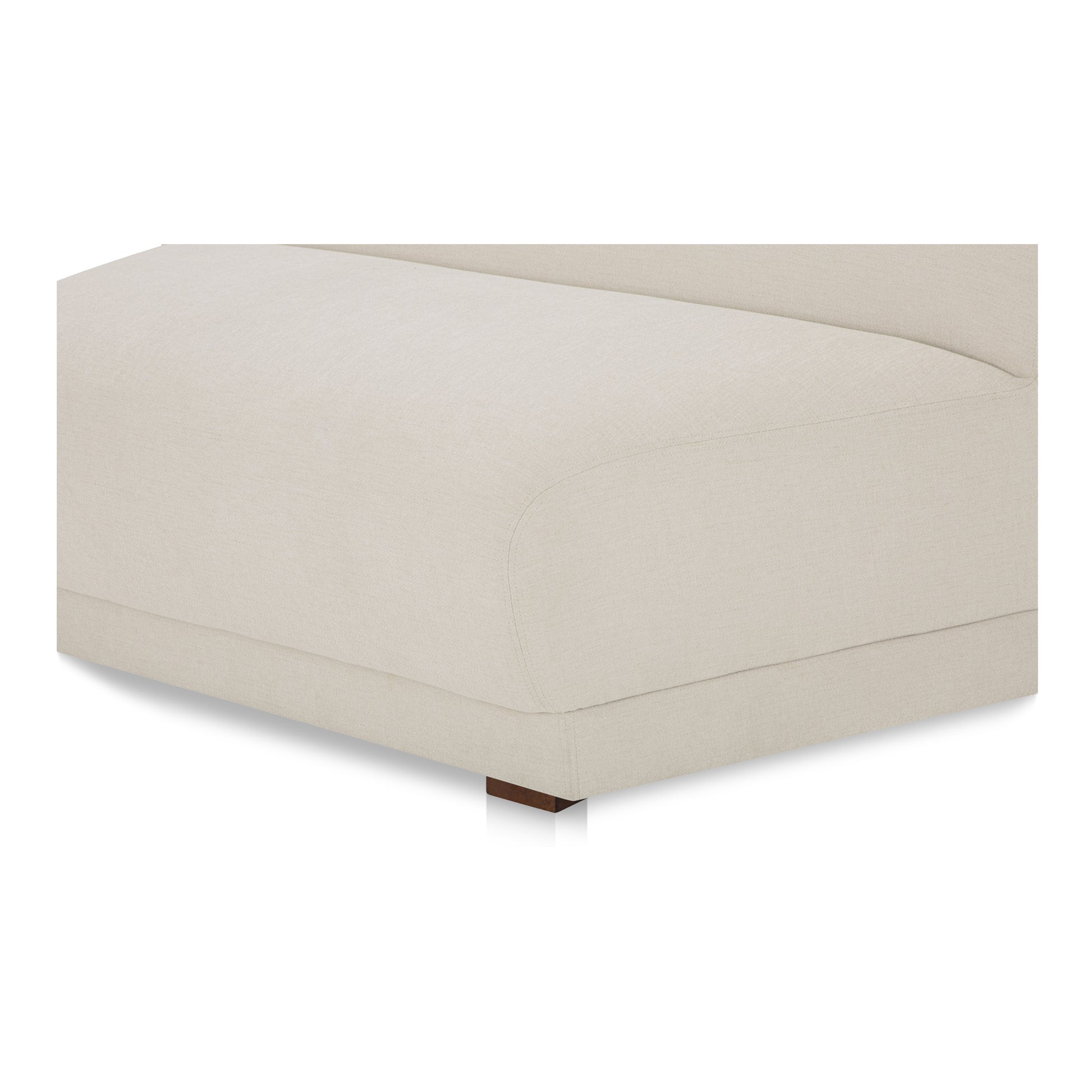 Fraser Wedge Slipper Chair Off White - Central Designs