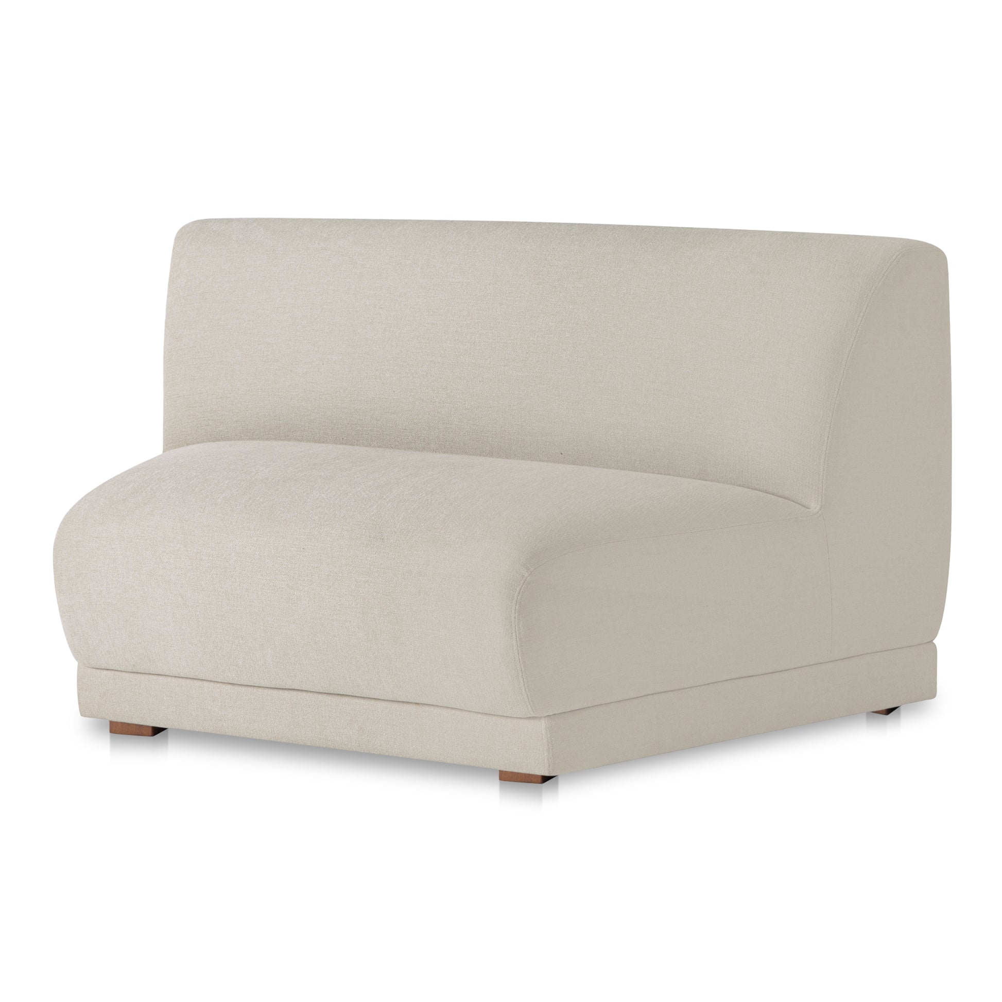 Fraser Wedge Slipper Chair Off White - Central Designs
