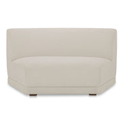 Fraser Wedge Slipper Chair Off White - Central Designs