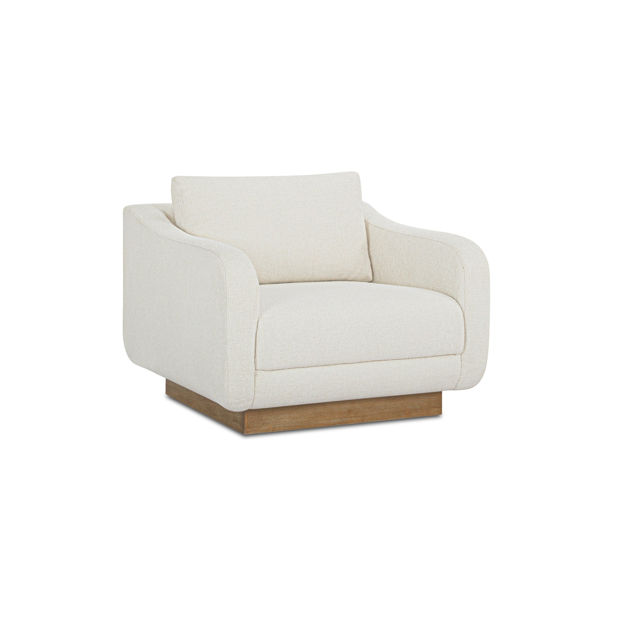 Keane Lounge Chair Cream