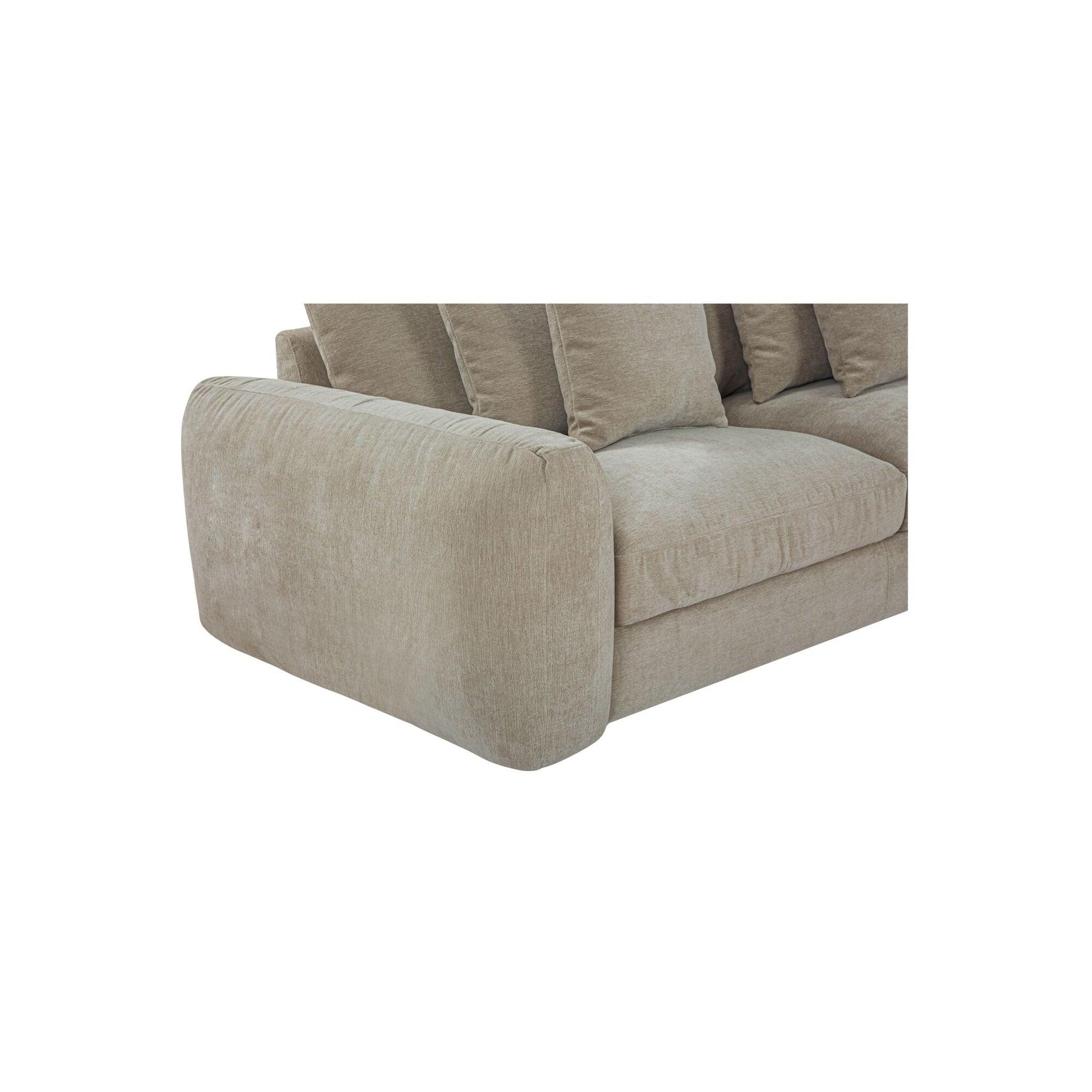 Berga Sectional Right Pebble - Central Designs
