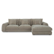 Berga Sectional Right Pebble - Central Designs