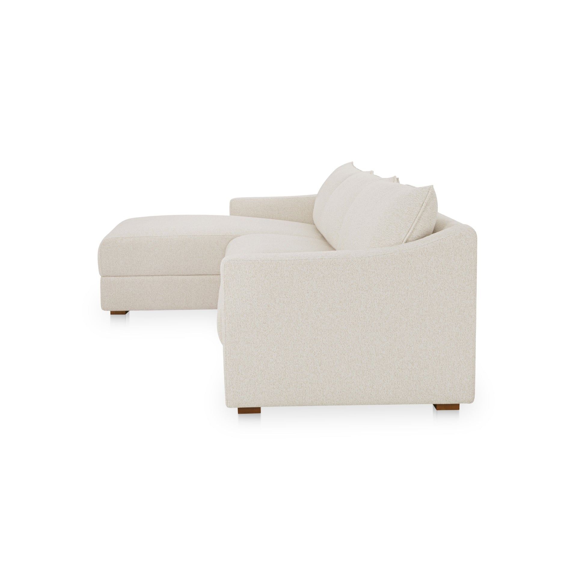 Farrow Sectional Flecked Oat Left - Central Designs