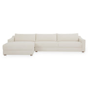 Farrow Sectional Flecked Oat Left - Central Designs
