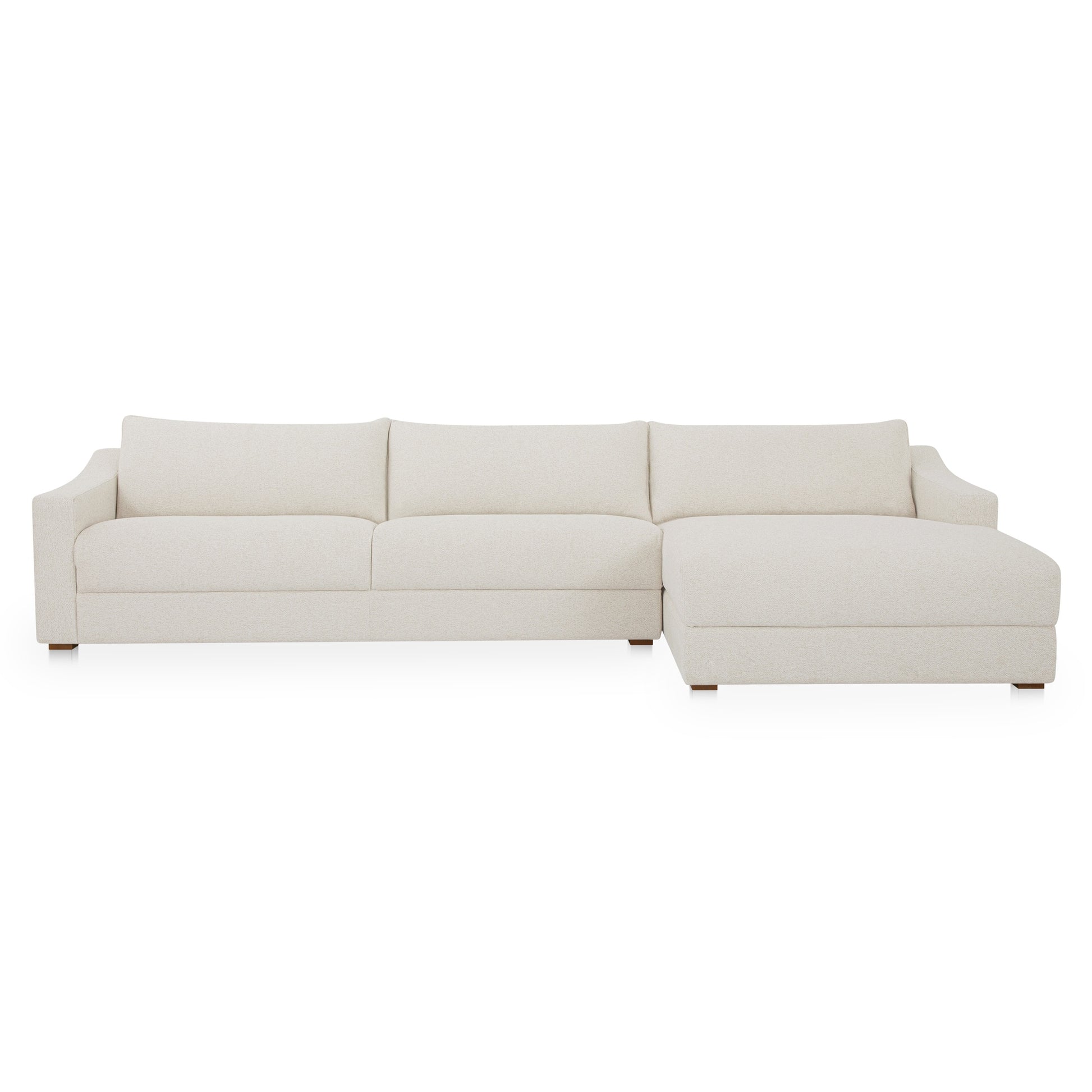 Farrow Sectional Flecked Oat Right - Central Designs