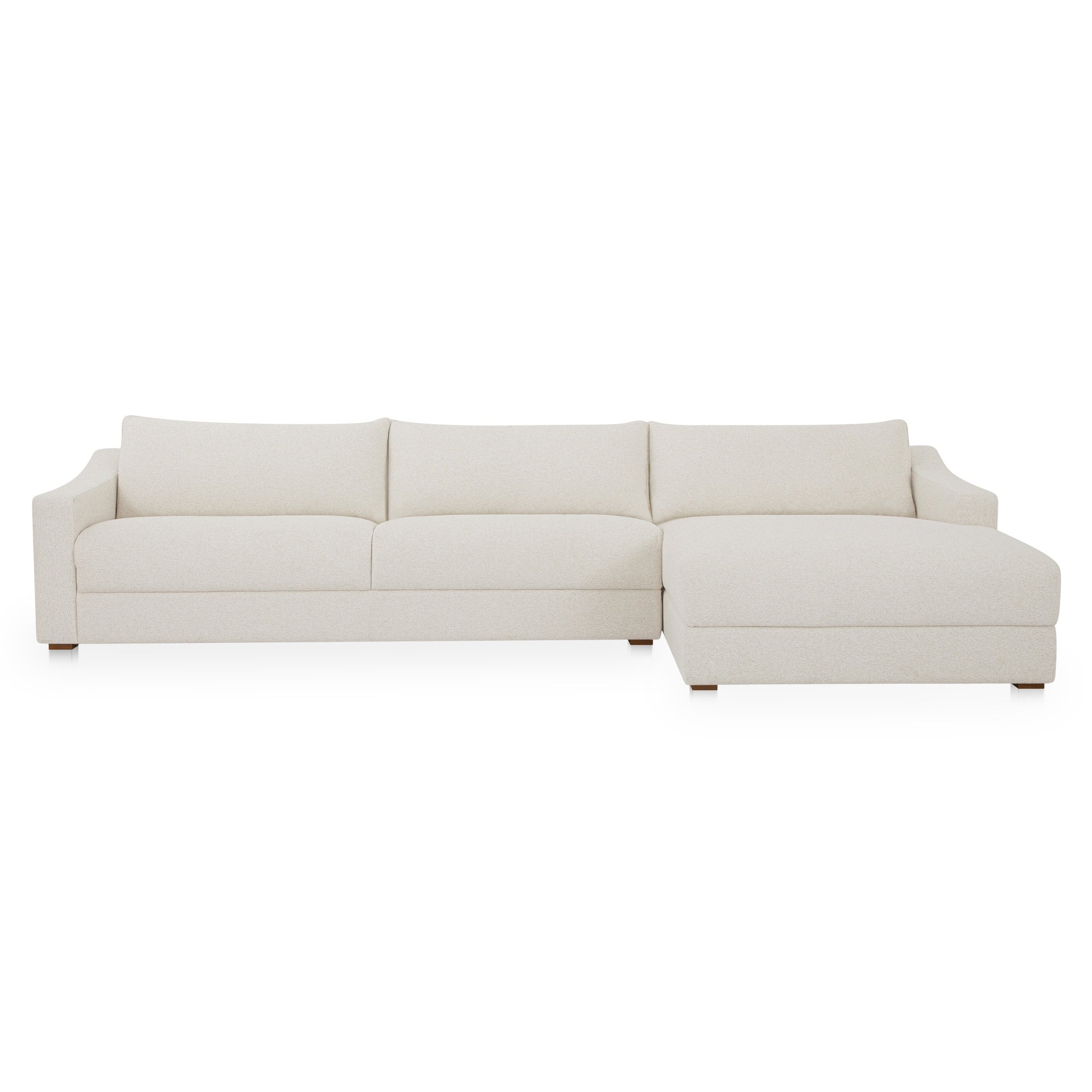 Farrow Sectional Flecked Oat Right - Central Designs