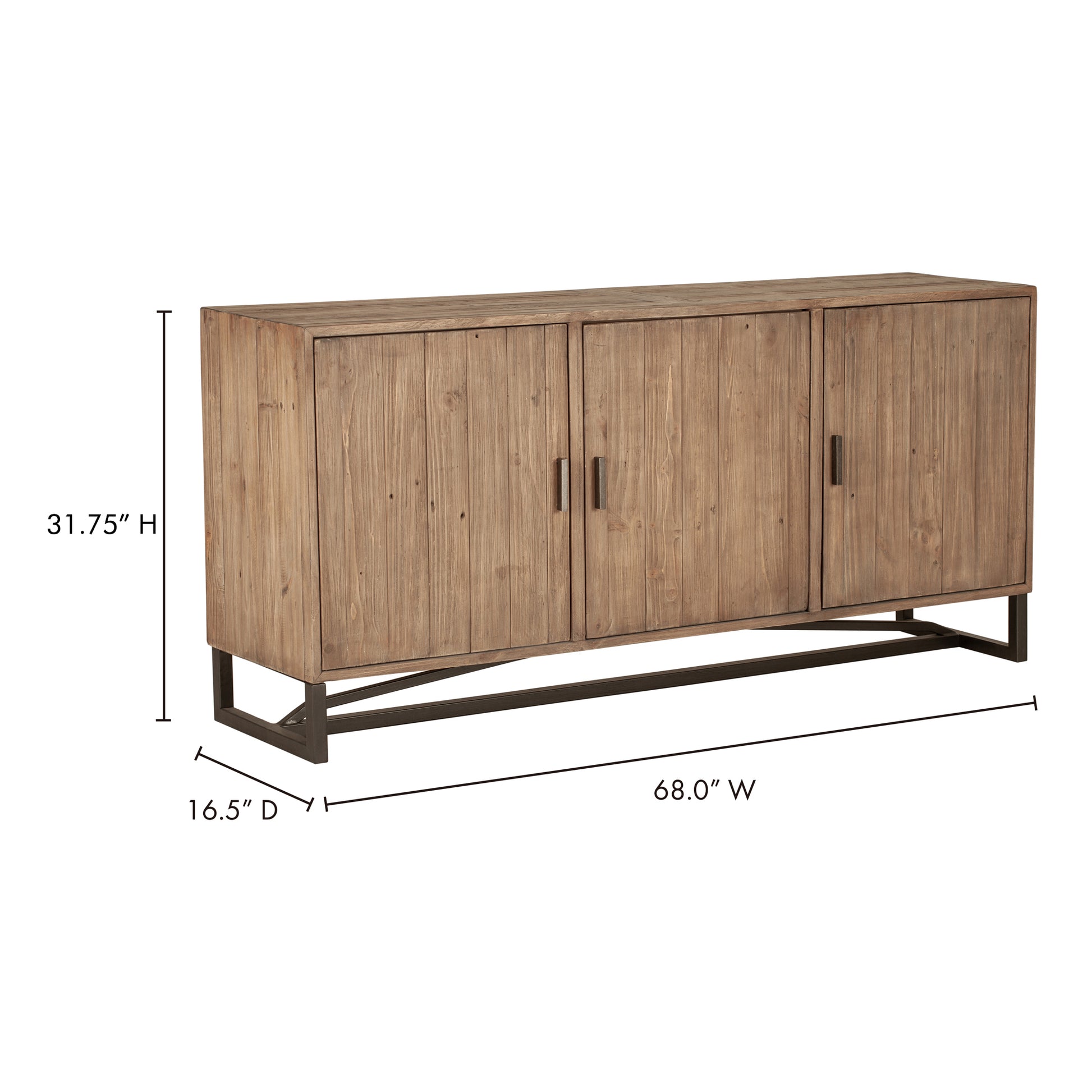 Sierra Sideboard Natural - Central Designs