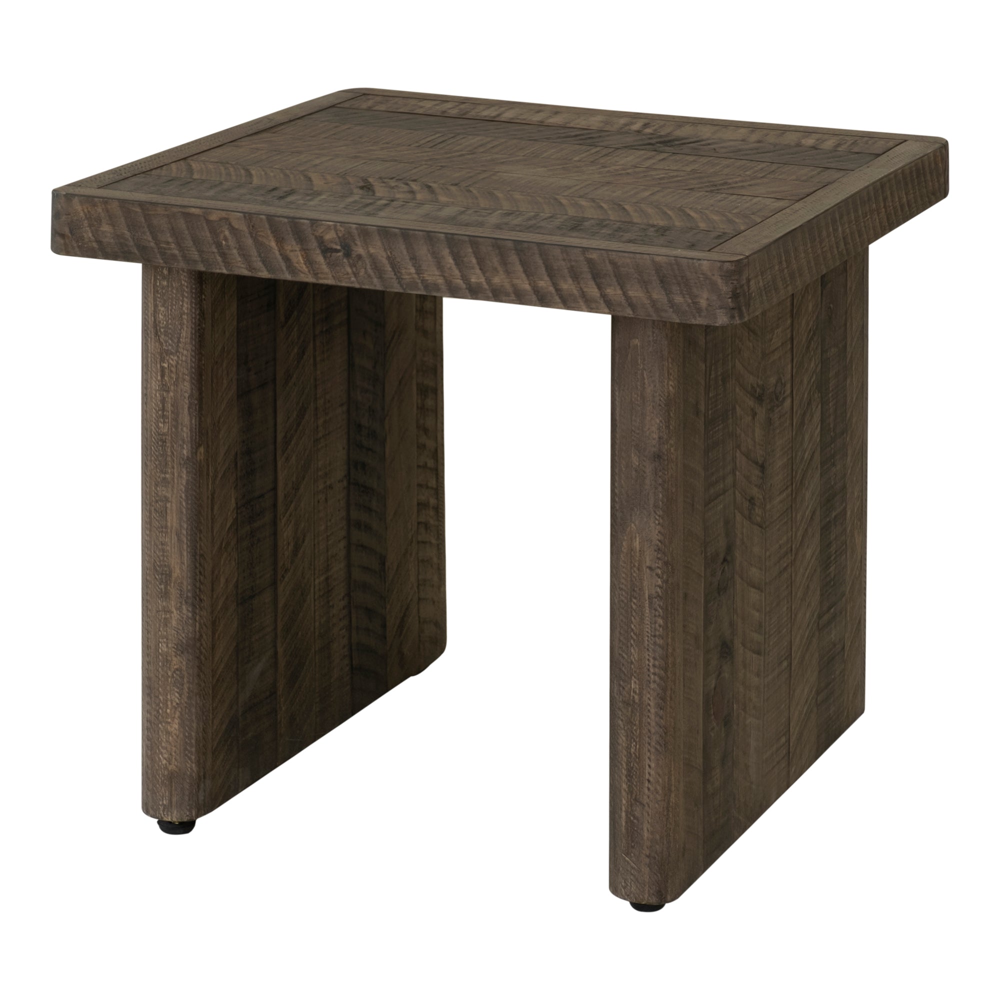 Monterey End Table Aged Brown