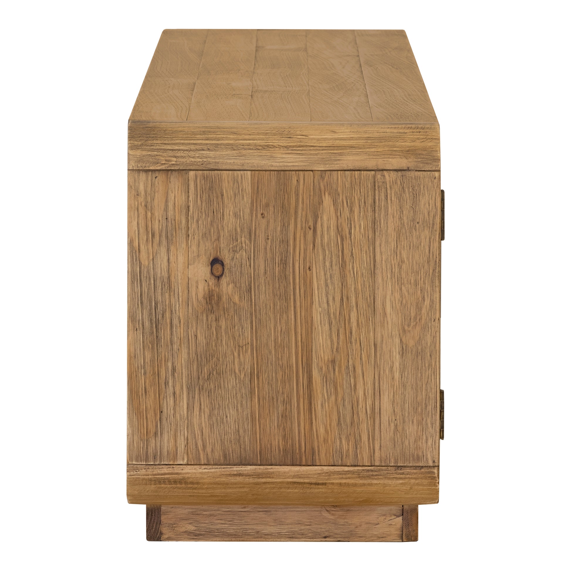 Monterey Media Cabinet Rustic Blonde - Central Designs