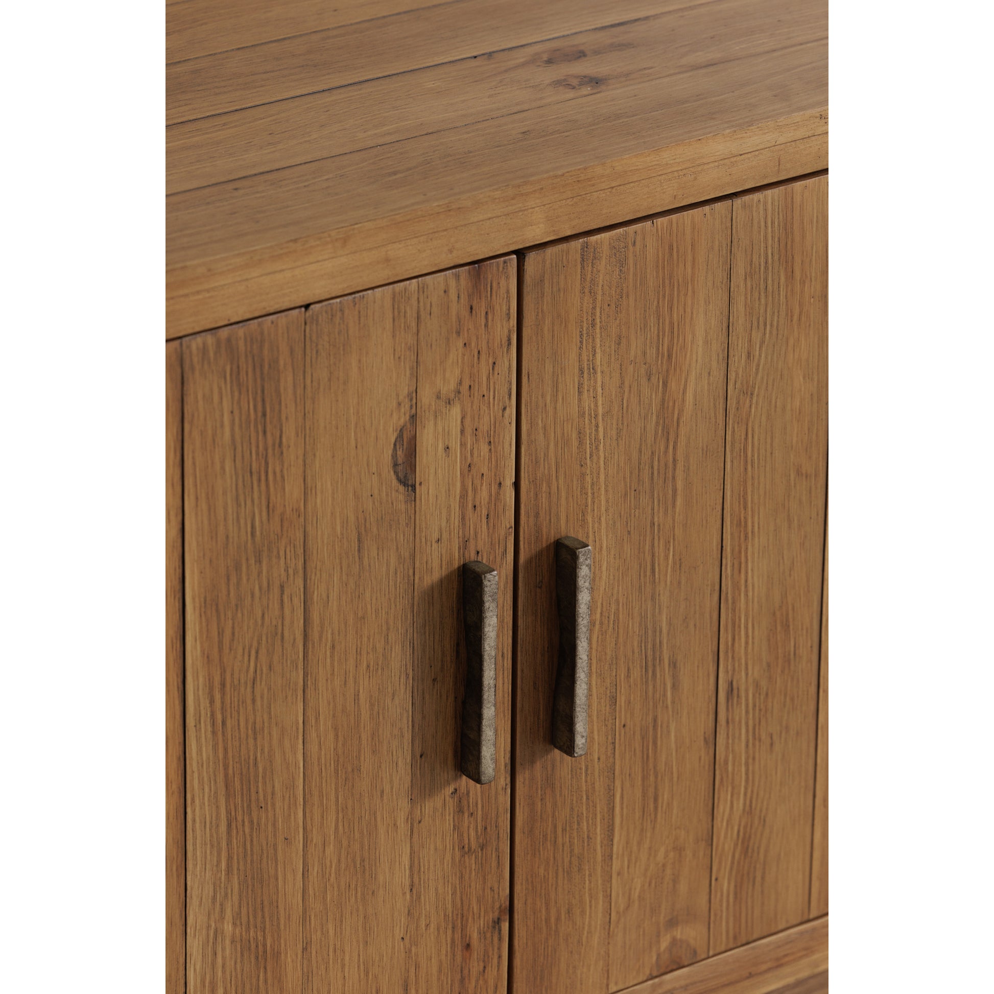 Monterey Media Cabinet Rustic Blonde - Central Designs