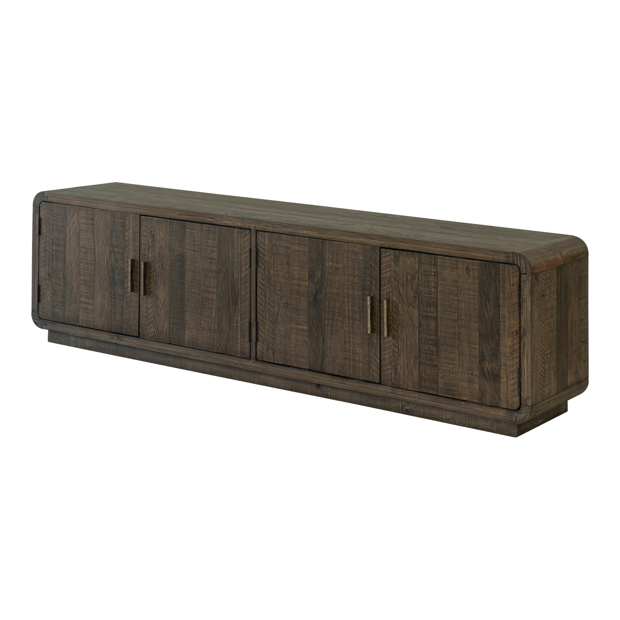 Monterey Media Cabinet Aged Brown - Central Designs