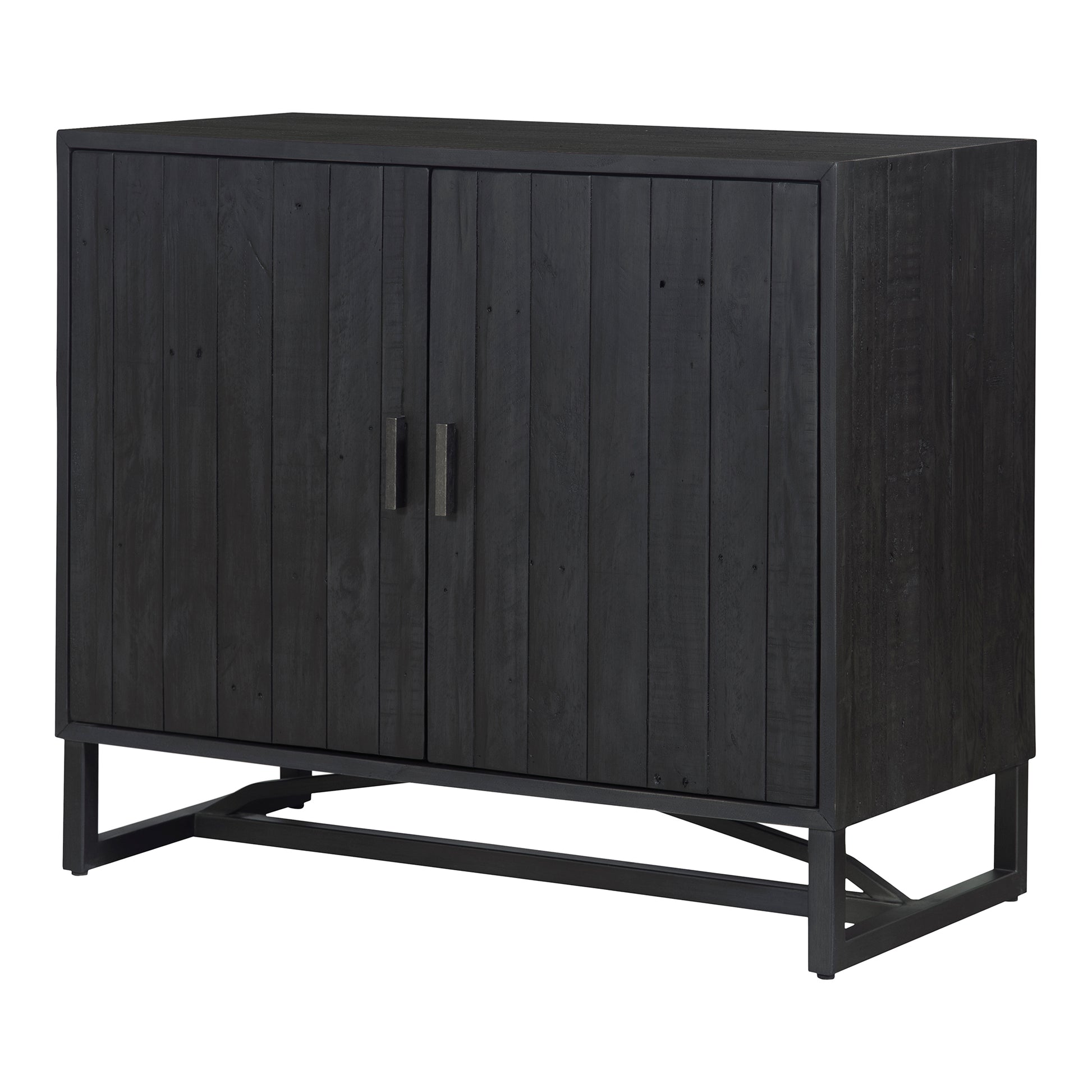 Sierra 2 Door Cabinet Black - Central Designs