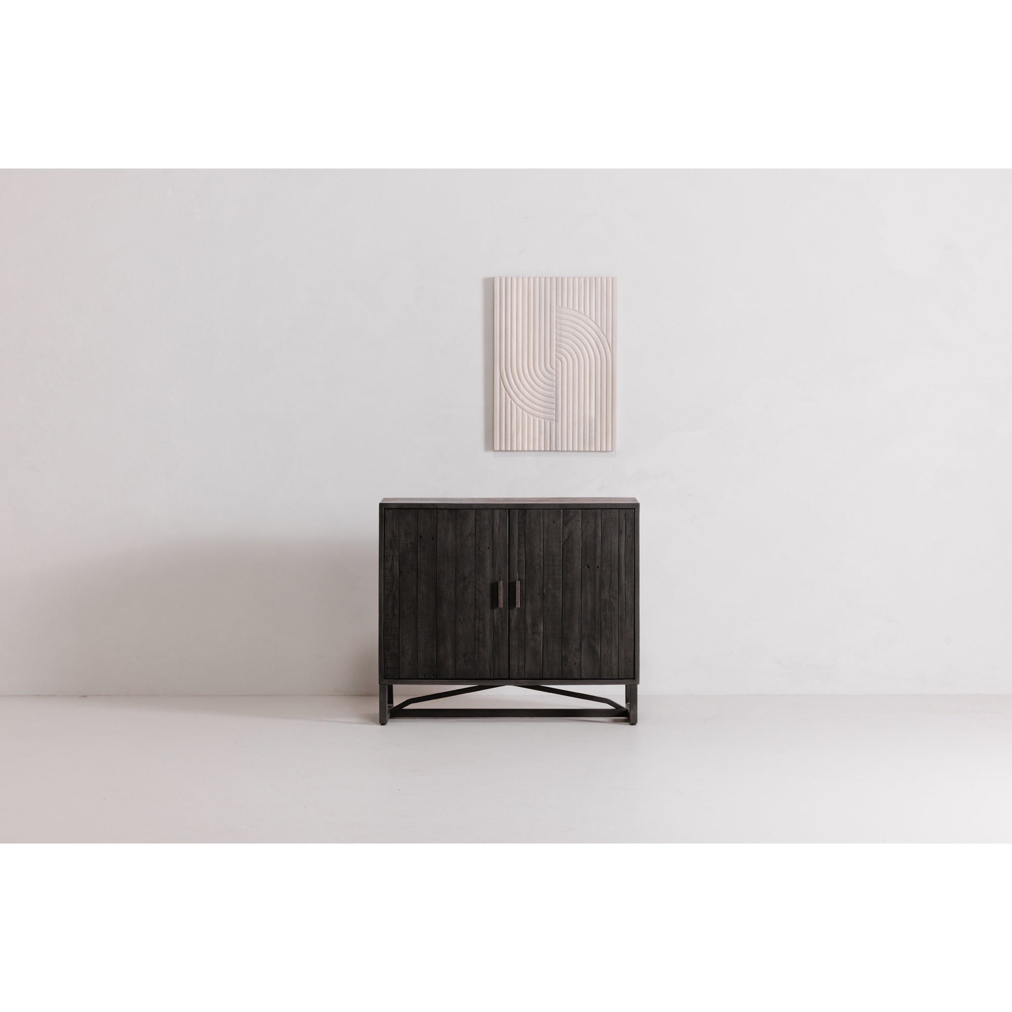 Sierra 2 Door Cabinet Black - Central Designs
