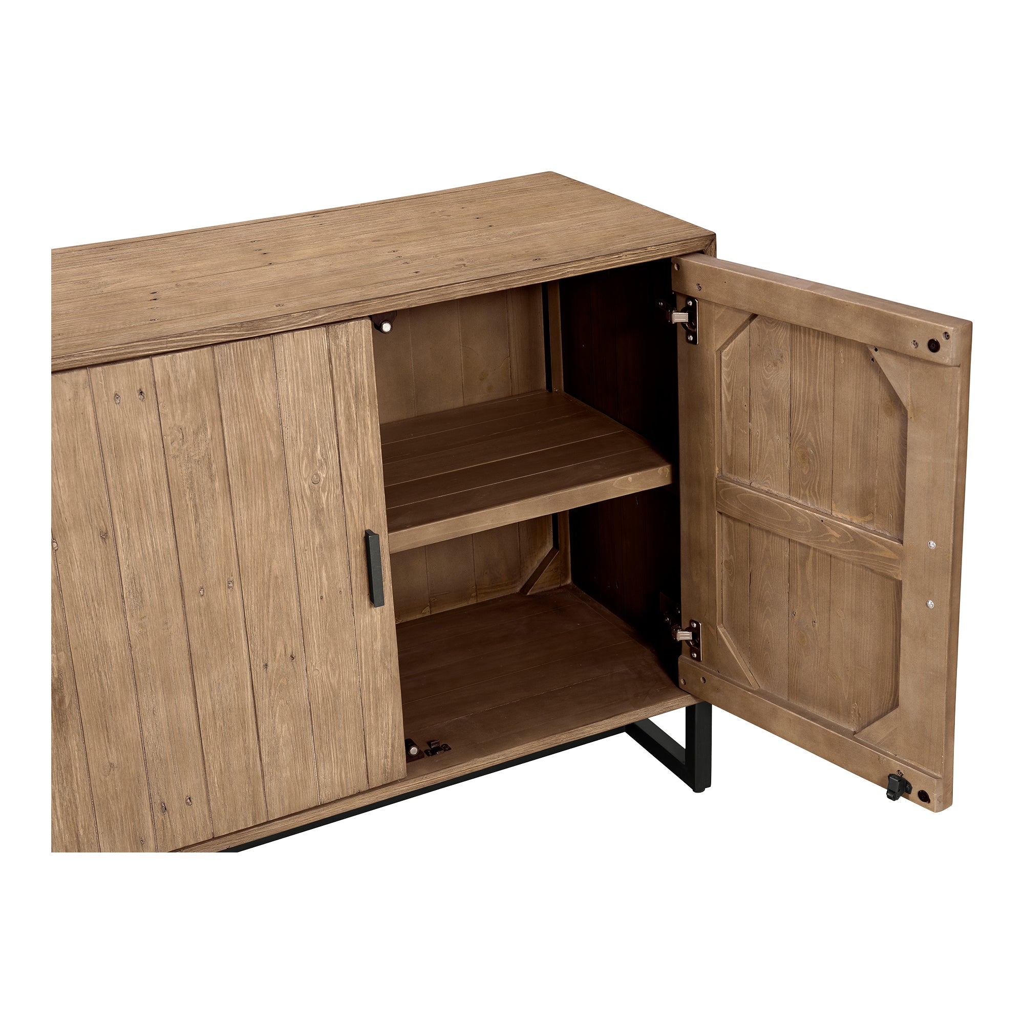 Sierra 2 Door Cabinet Natural - Central Designs