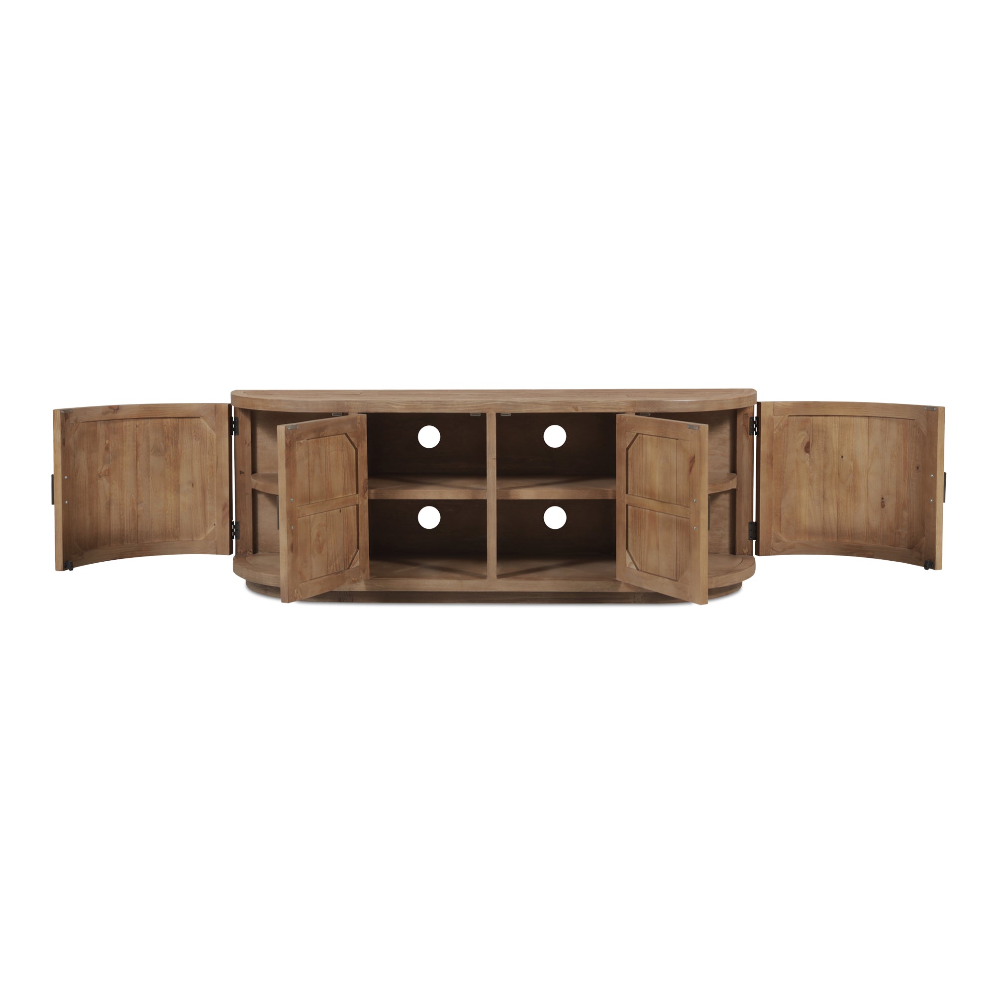 Nicola Media Cabinet Natural - Central Designs