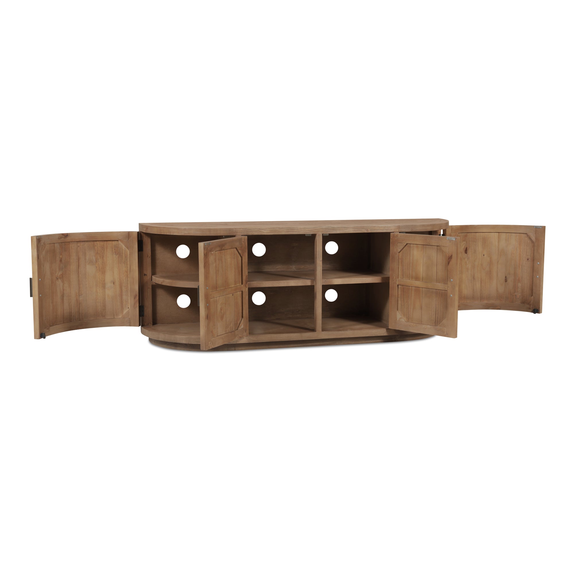 Nicola Media Cabinet Natural - Central Designs