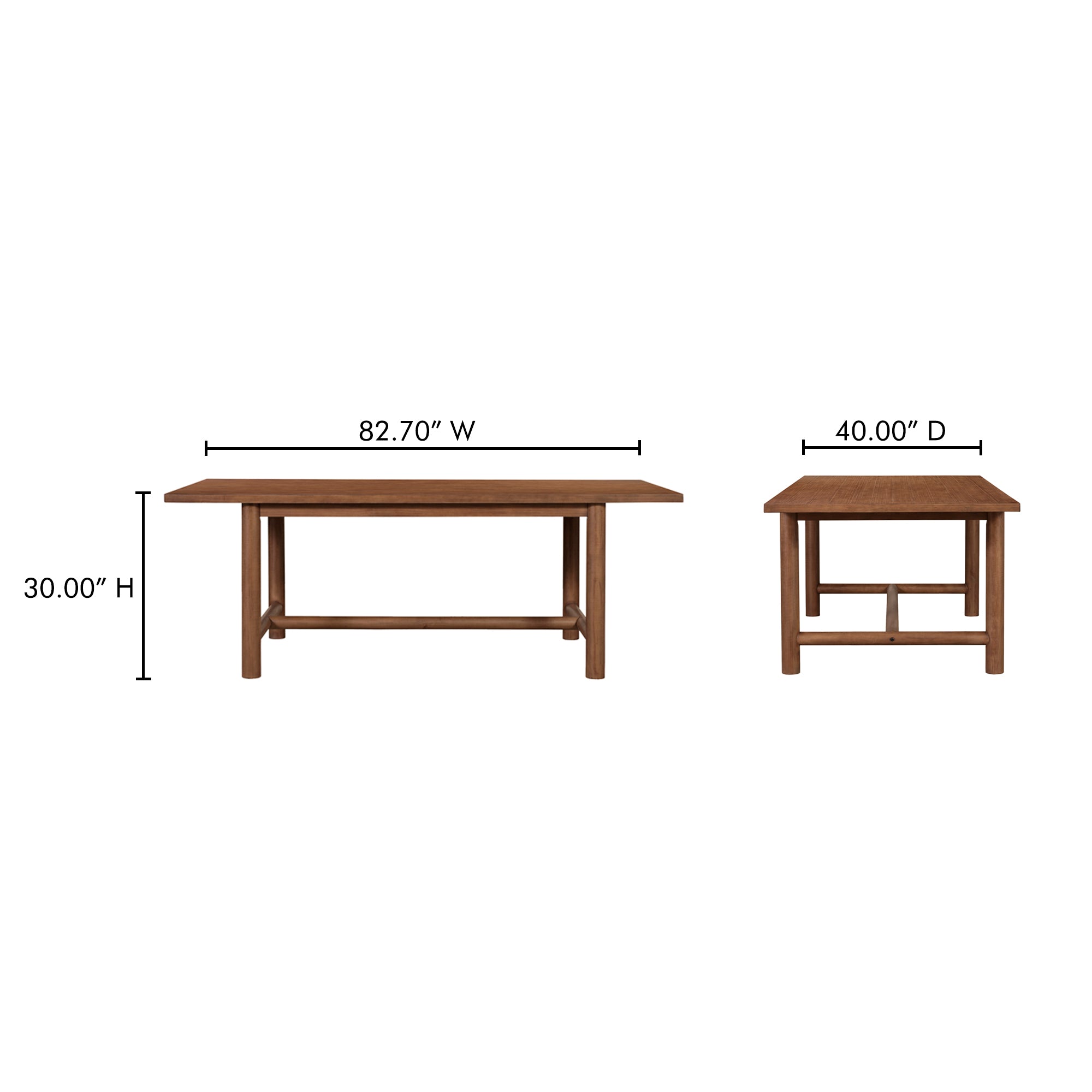 Arden Dining Table Brown
