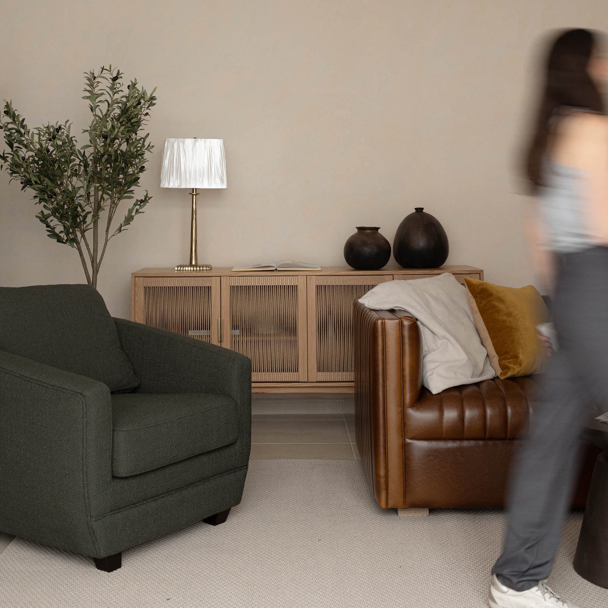 Baltimo Club Chair - Evergreen - Central Designs