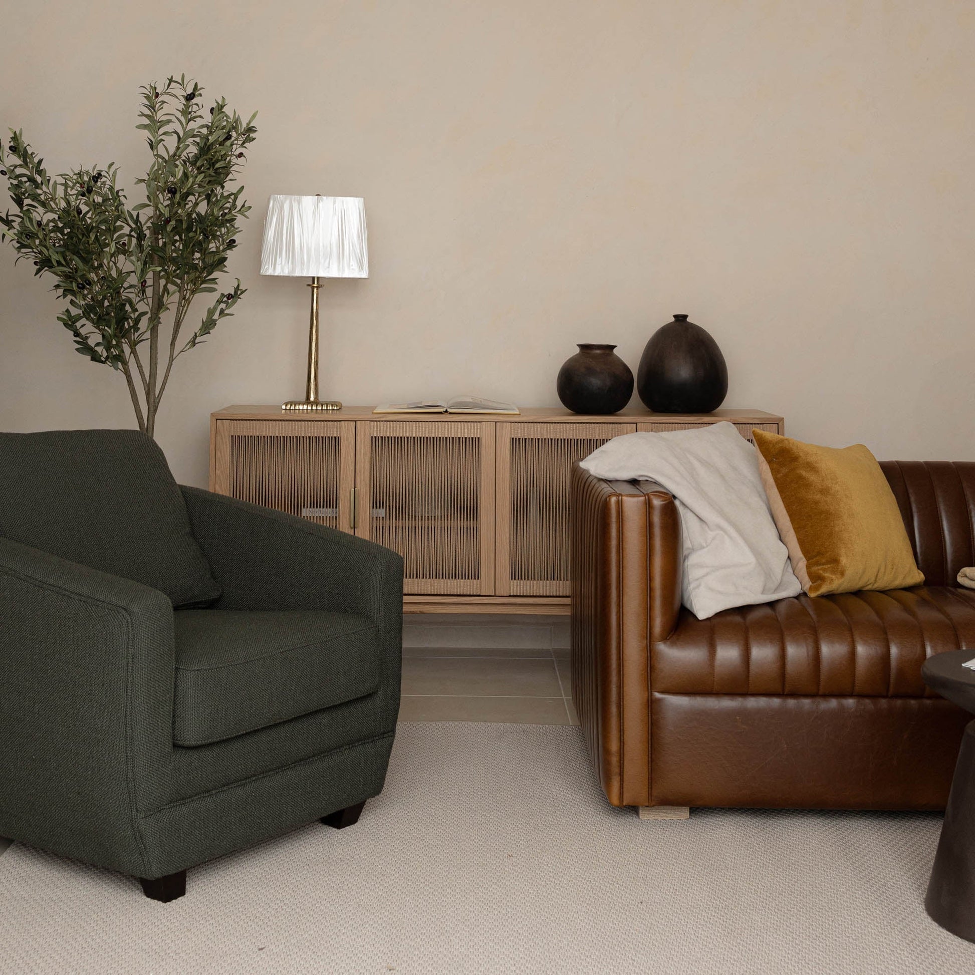 Baltimo Club Chair - Evergreen - Central Designs