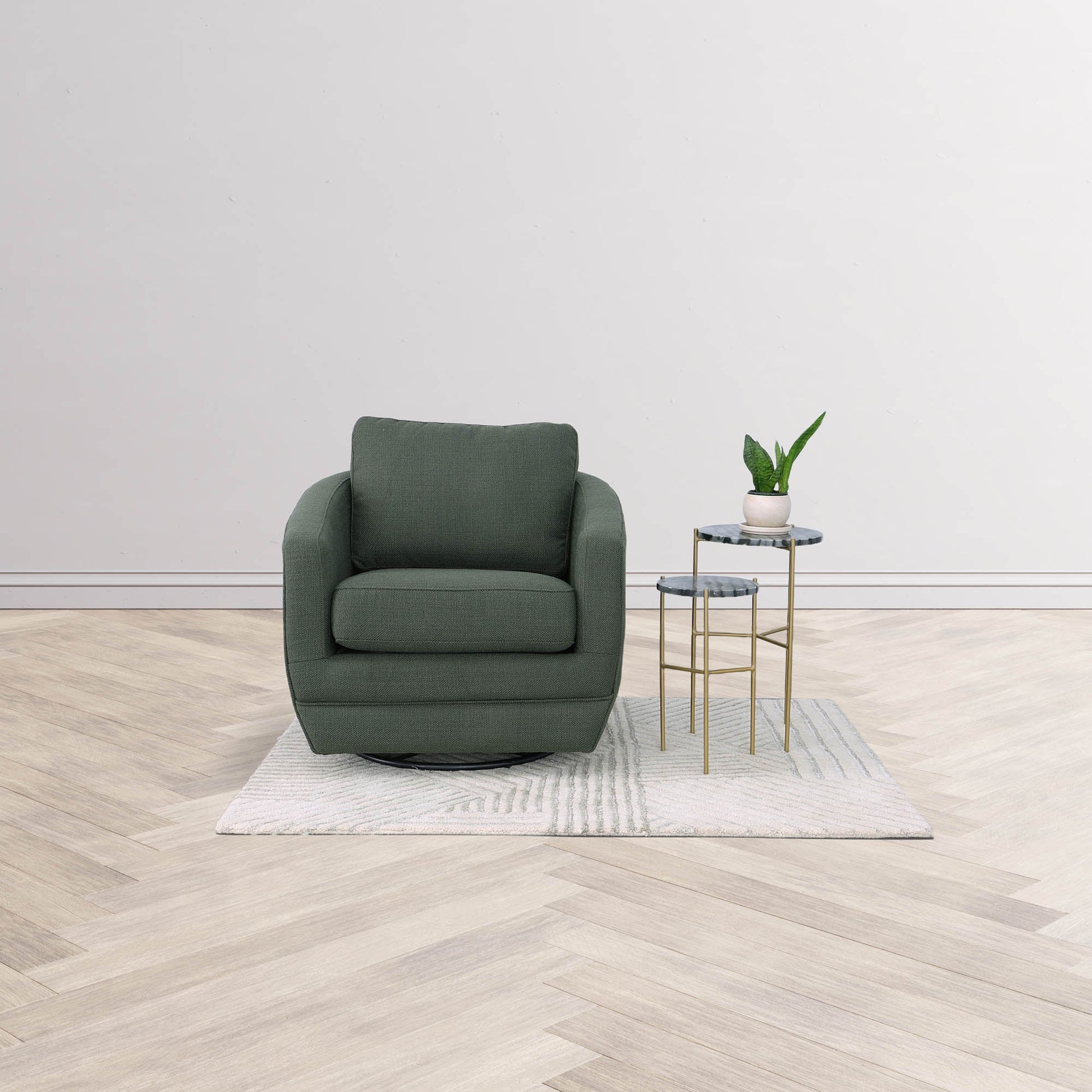 Baltimo Swivel Glider - Evergreen - Central Designs