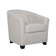 Carmen Club Chair - Boucle Cream - Central Designs