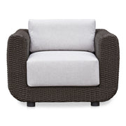 Soma Outdoor Accent Chair Dark Brown