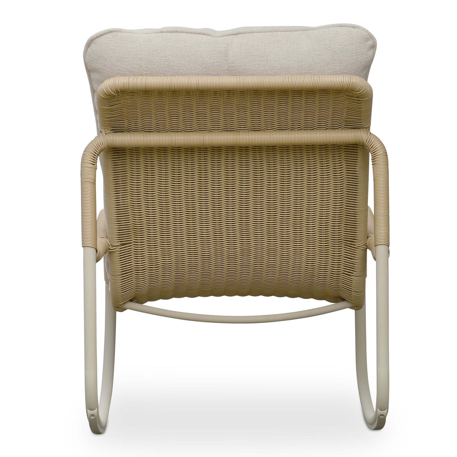 Lyra Outdoor Rocking Chair Beige - Central Designs
