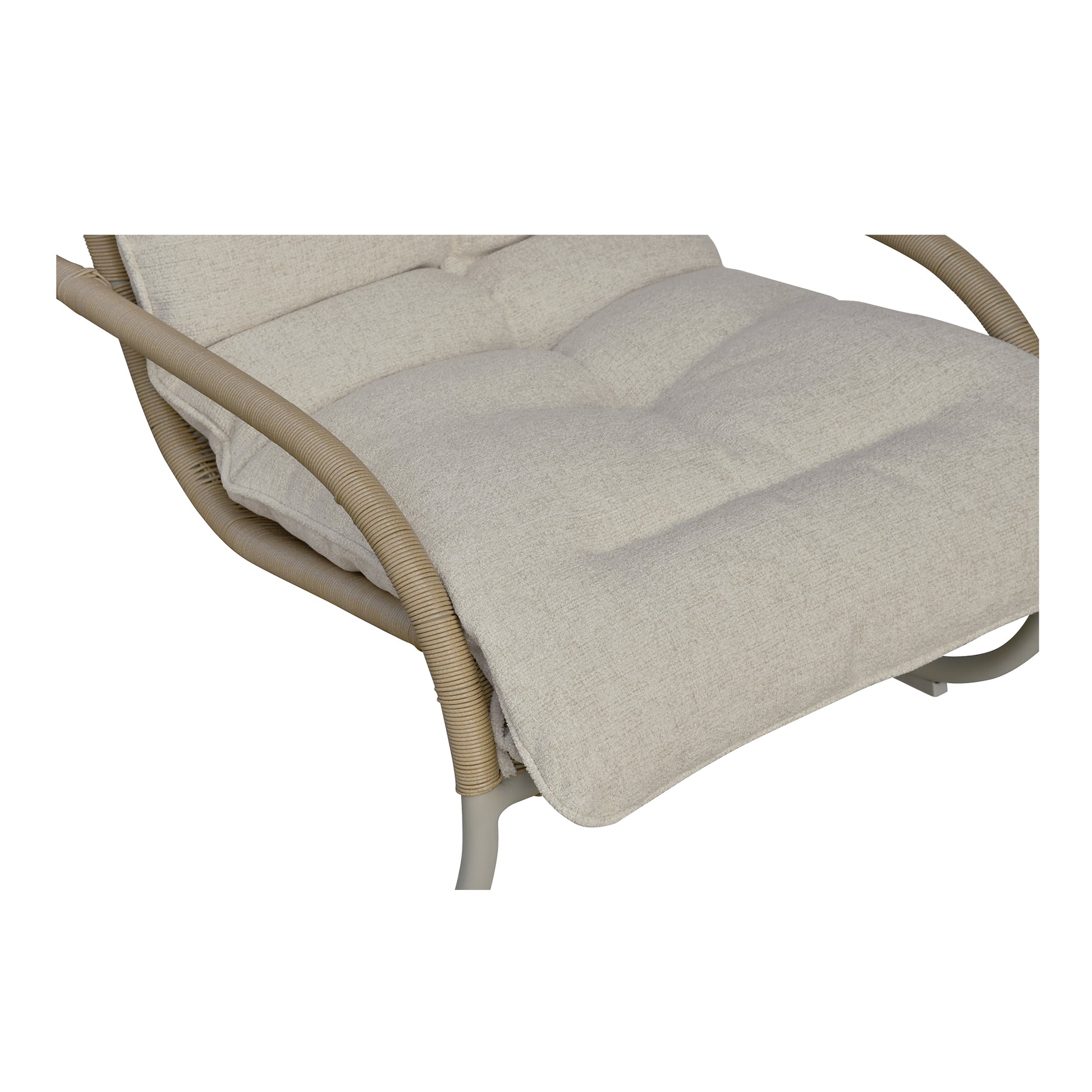 Lyra Outdoor Rocking Chair Beige - Central Designs