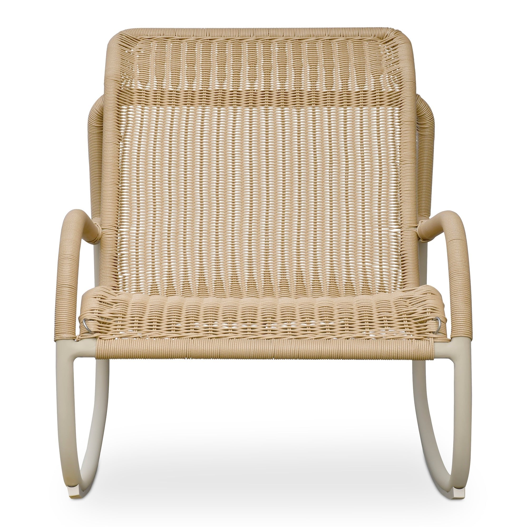 Lyra Outdoor Rocking Chair Beige - Central Designs