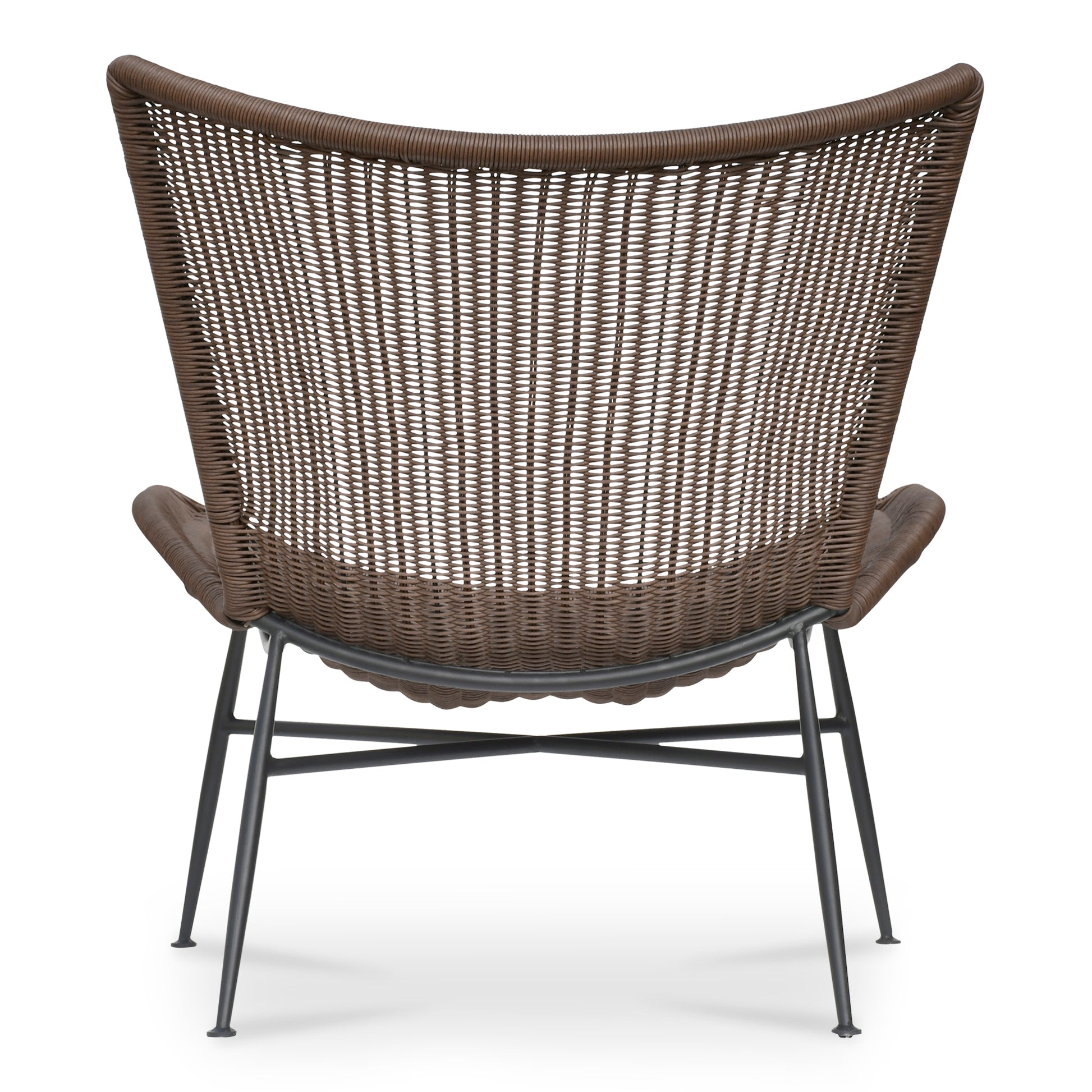 Paige Outdoor Accent Chair Brown - Central Designs
