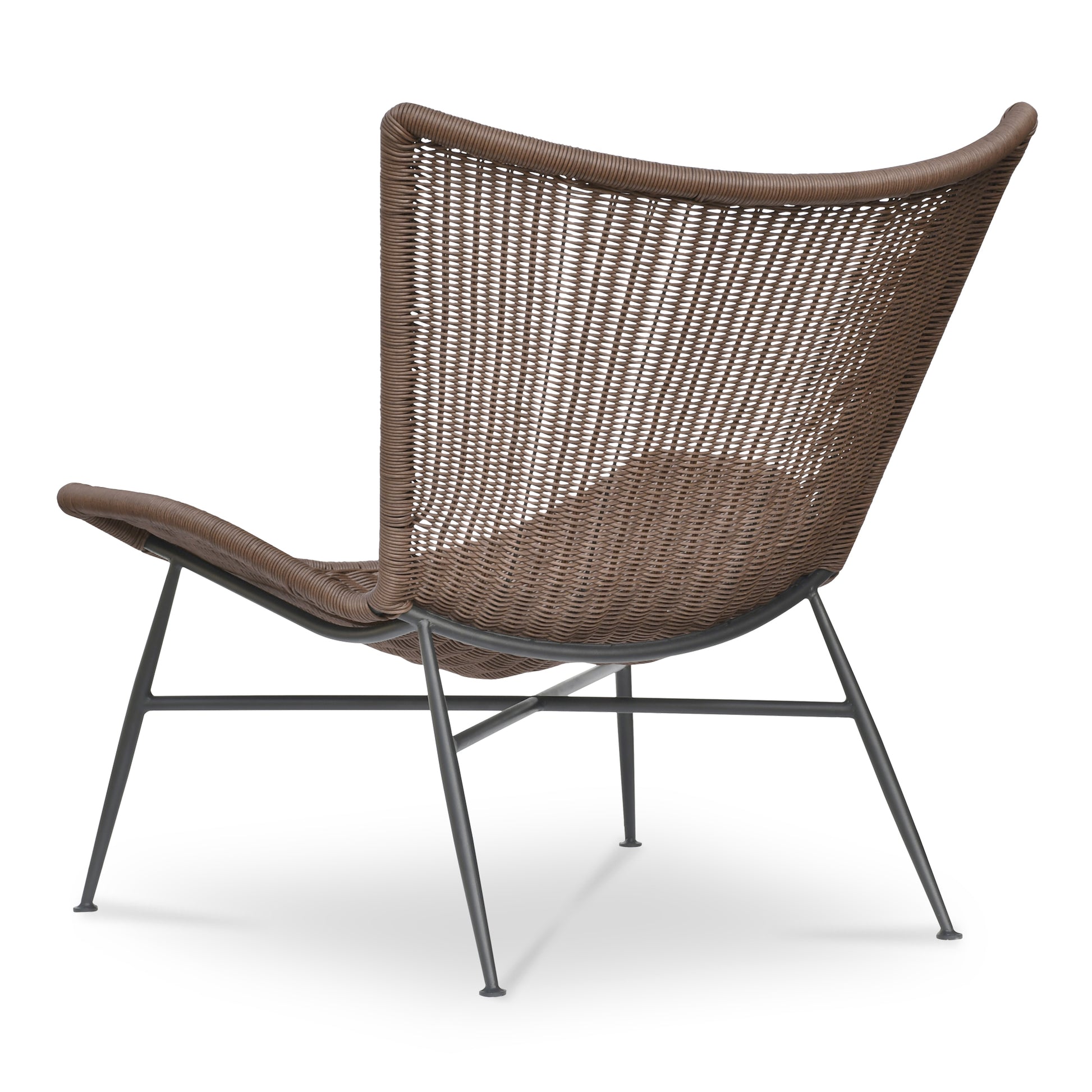 Paige Outdoor Accent Chair Brown - Central Designs
