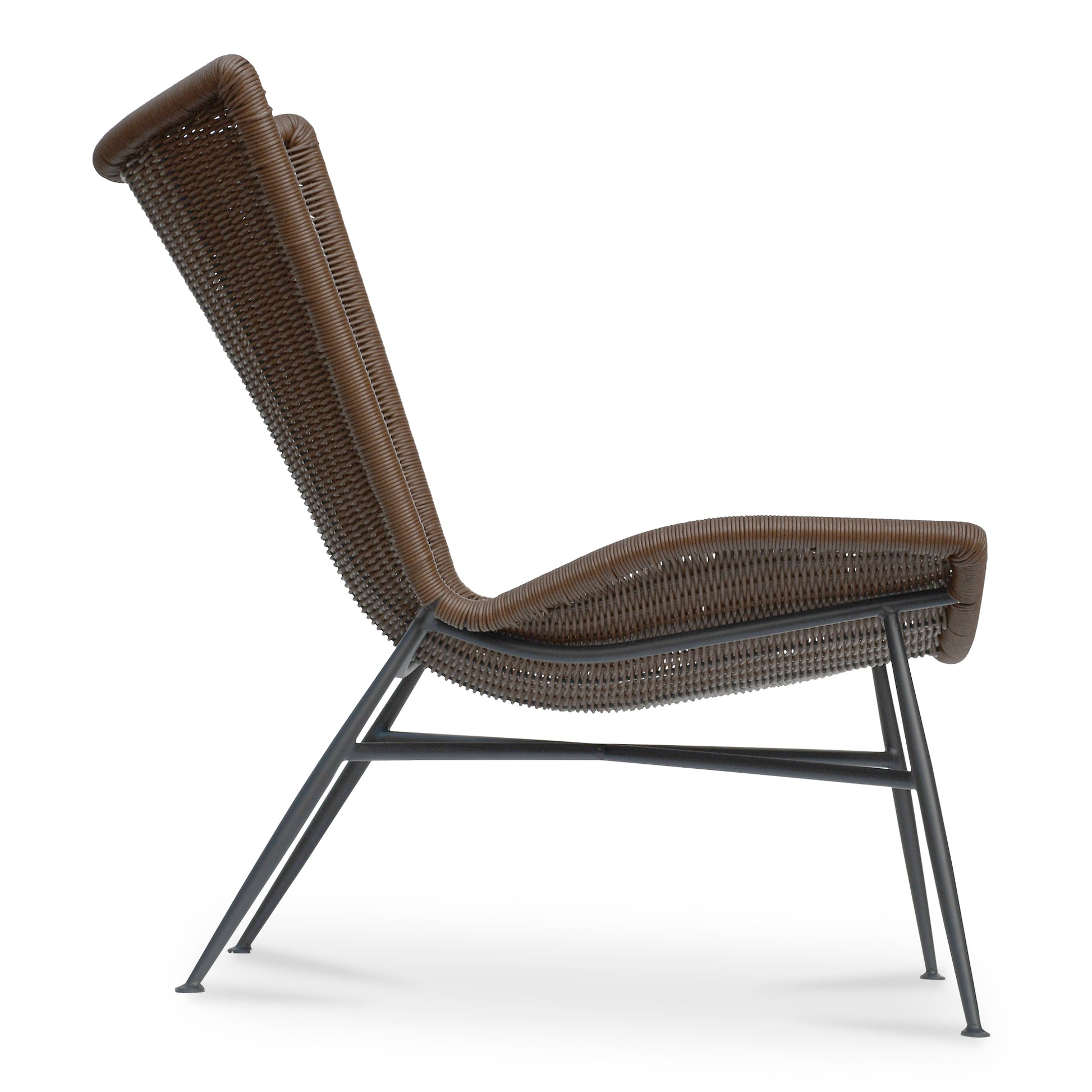 Paige Outdoor Accent Chair Brown - Central Designs