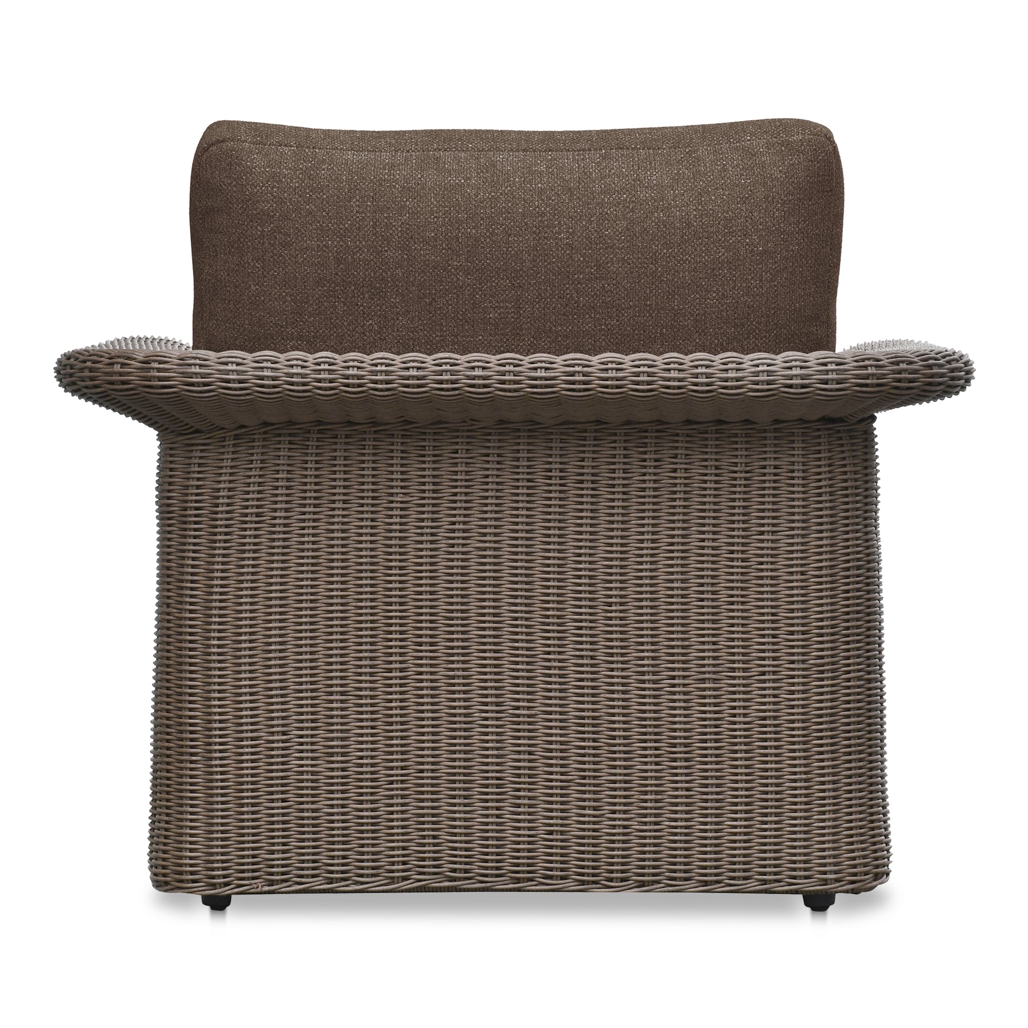 Meredith Outdoor Accent Chair Brown