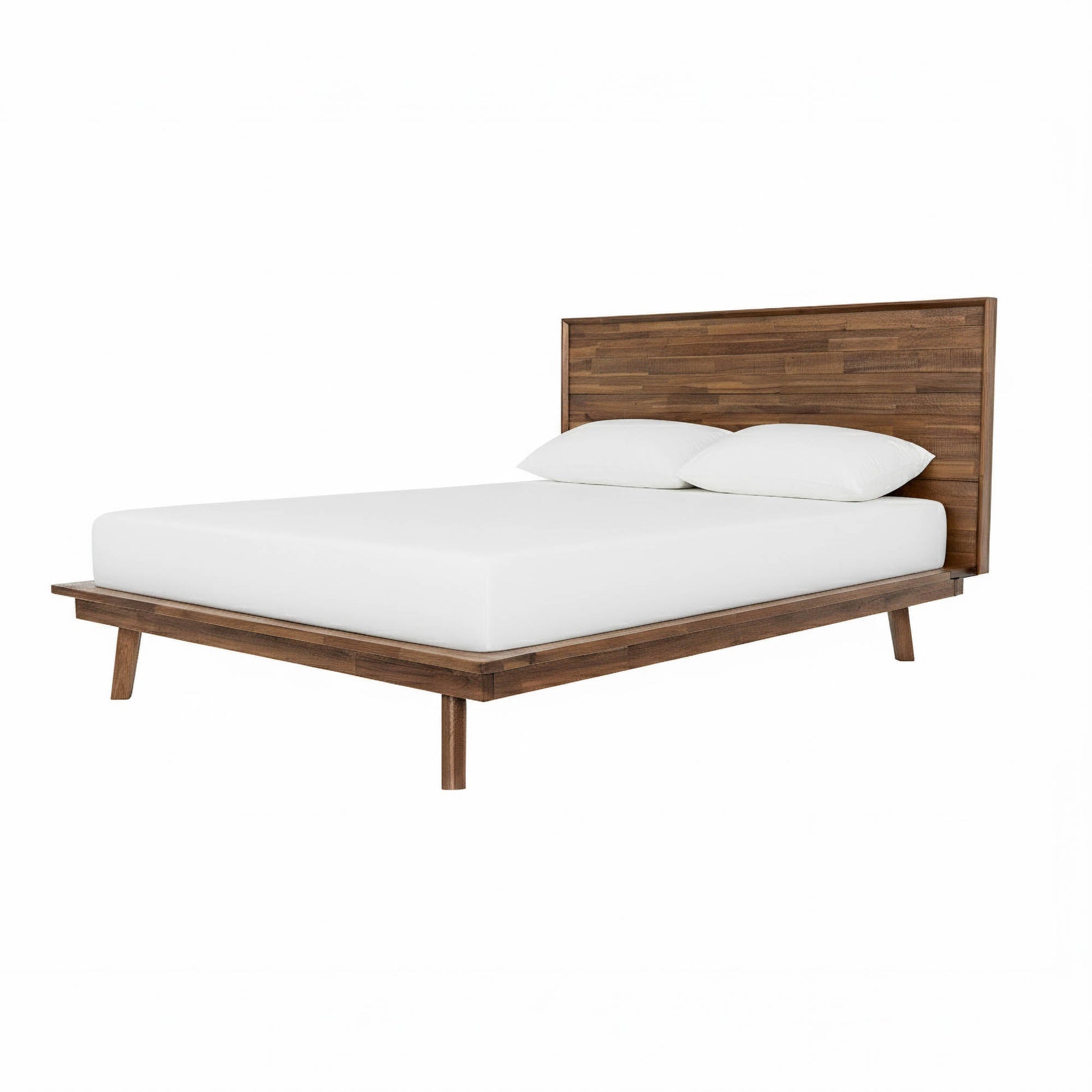 Gia King Bed - Warm Pecan - Central Designs