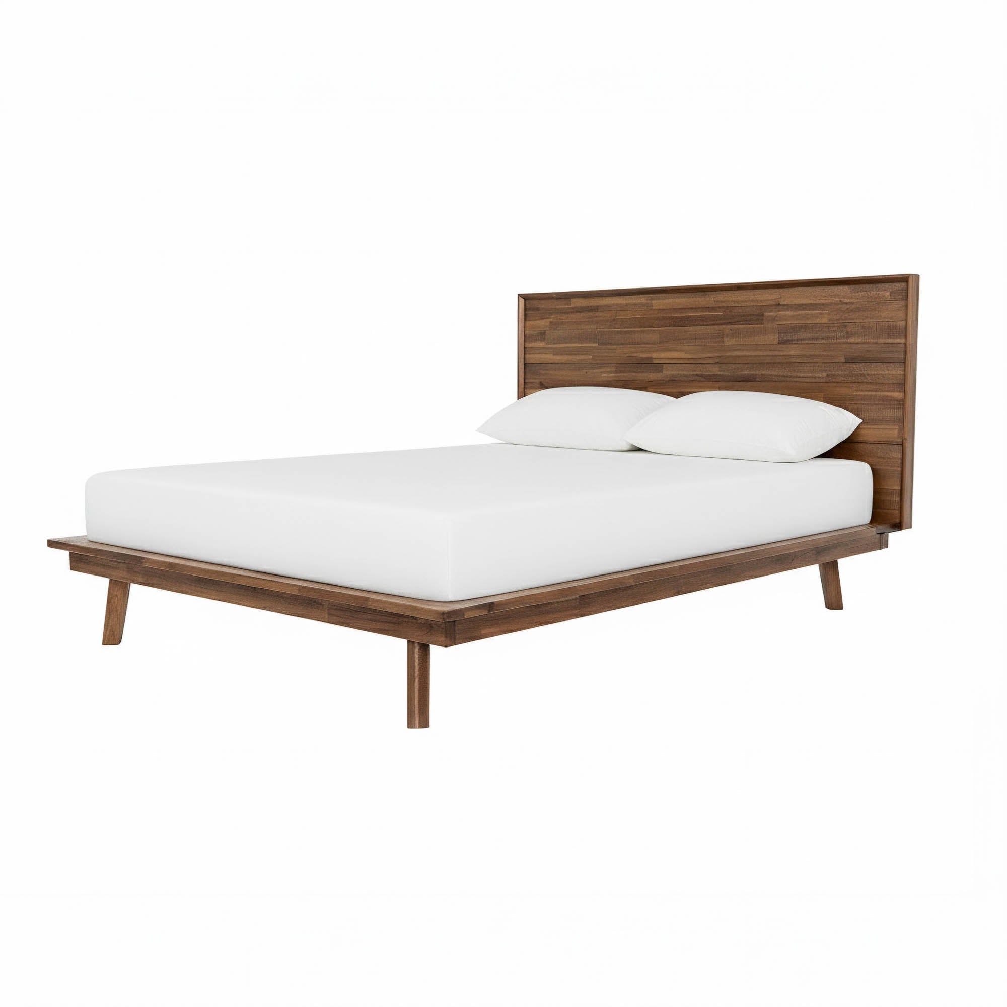 Gia King Bed - Warm Pecan - Central Designs