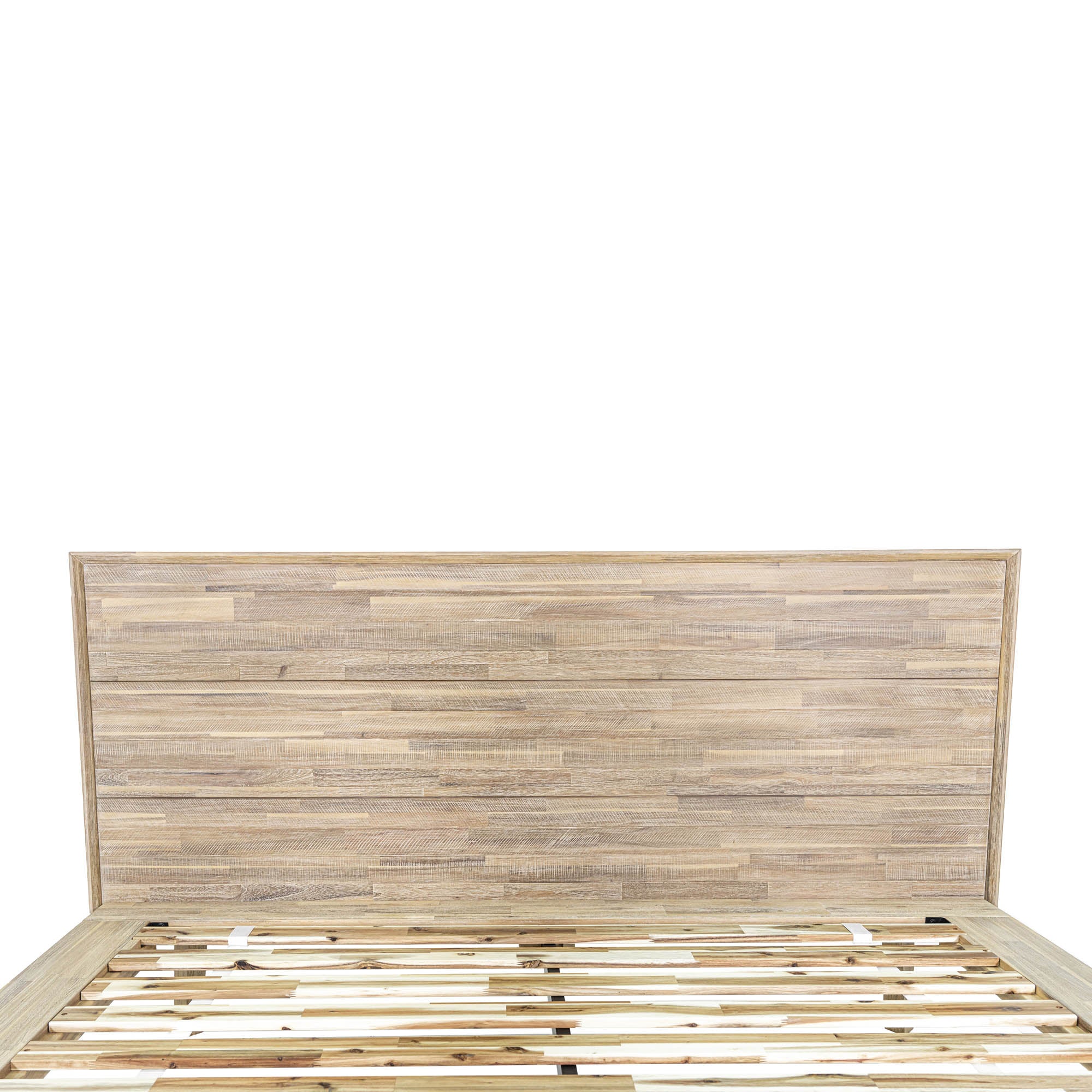 Gia King Bed - Light Driftwood - Central Designs