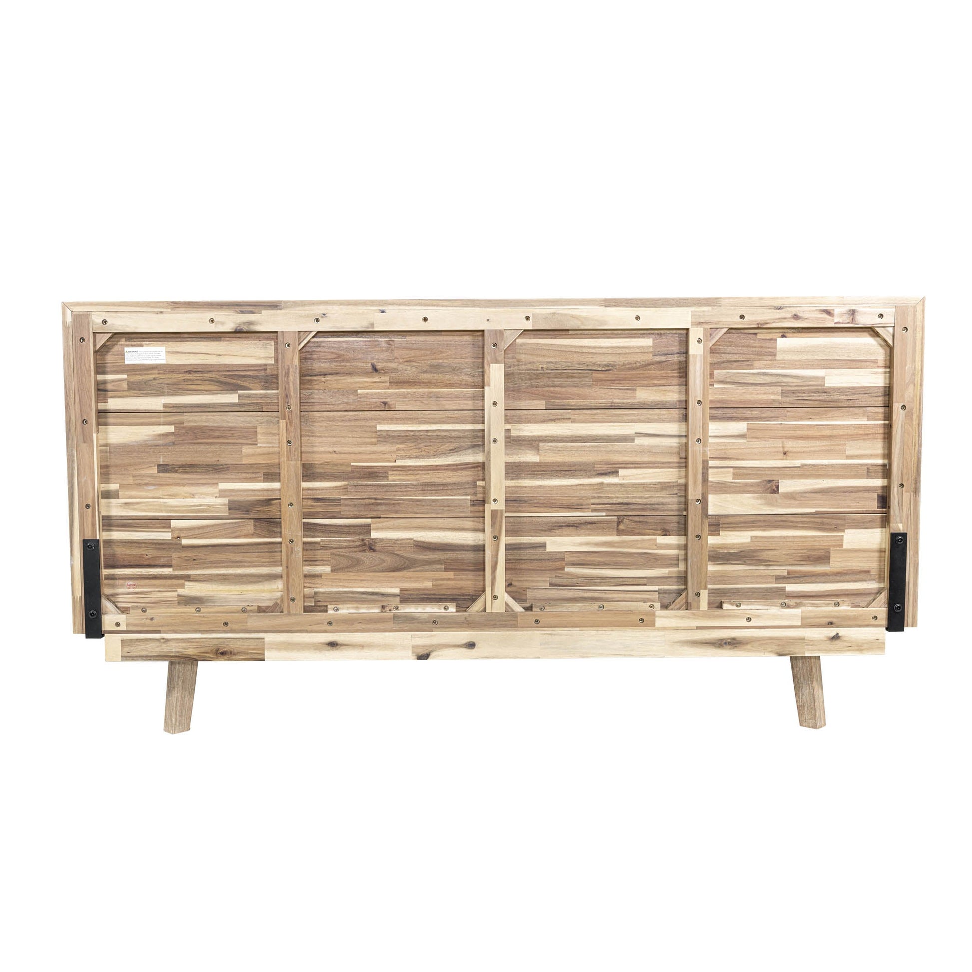 Gia King Bed - Light Driftwood - Central Designs