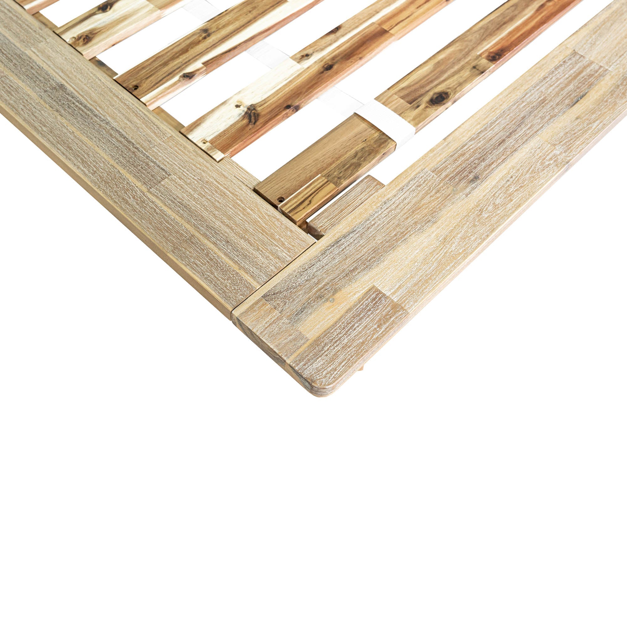 Gia King Bed - Light Driftwood - Central Designs