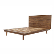 Gia Queen Bed - Warm Pecan - Central Designs