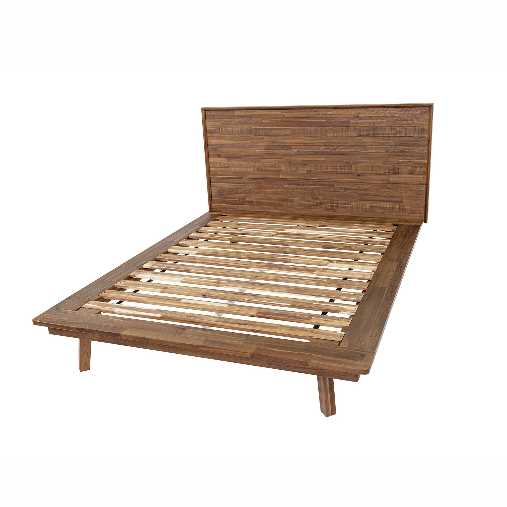 Gia King Bed - Warm Pecan - Central Designs