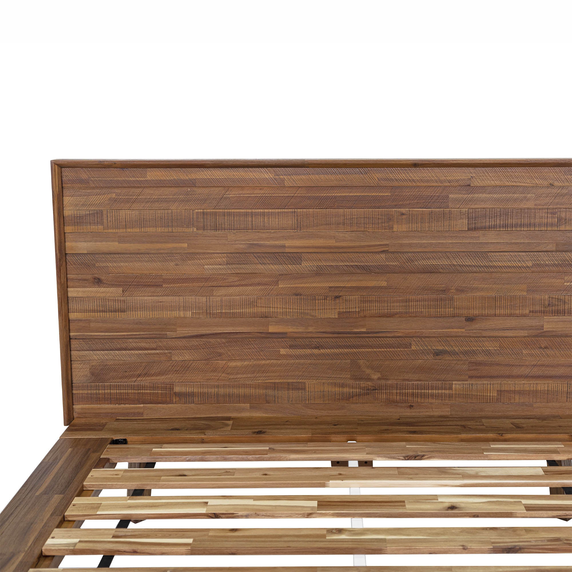 Gia King Bed - Warm Pecan - Central Designs