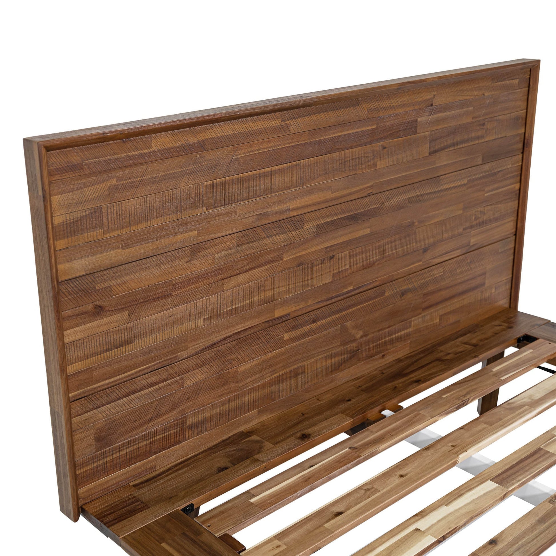 Gia Queen Bed - Warm Pecan - Central Designs
