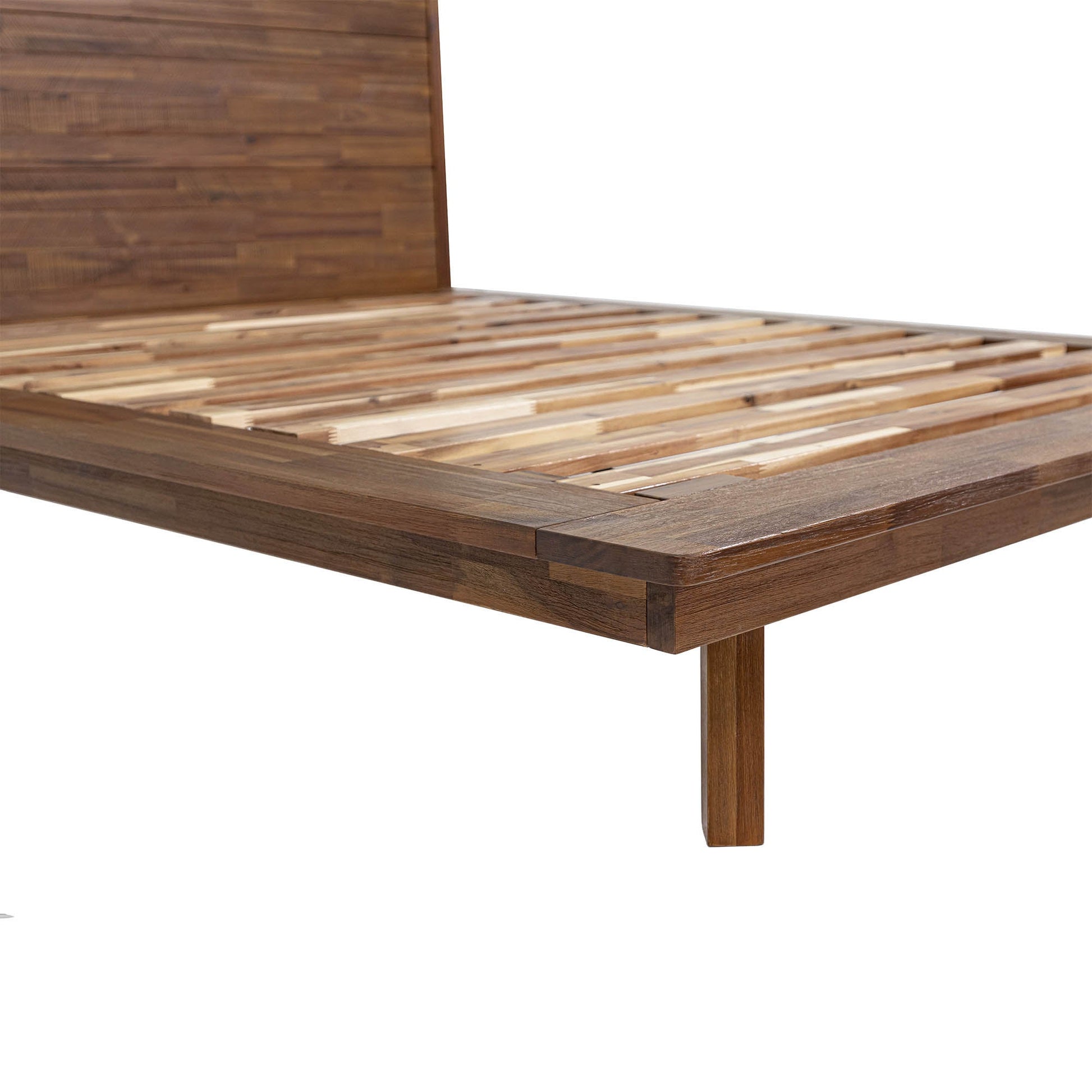 Gia King Bed - Warm Pecan - Central Designs