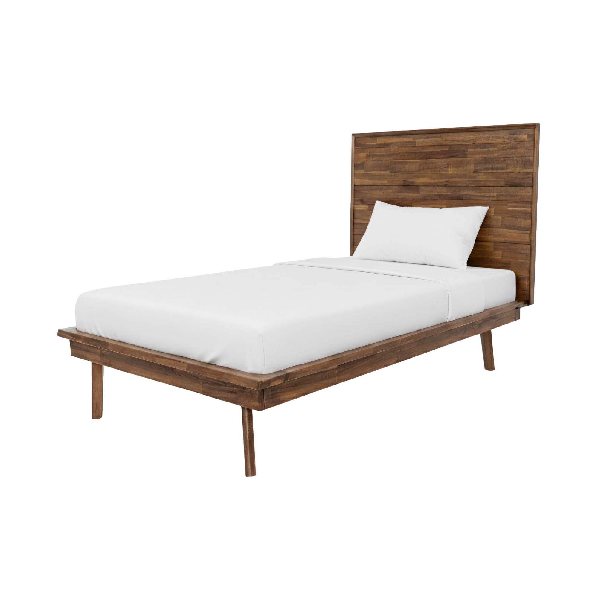 Gia Single Bed - Warm Pecan