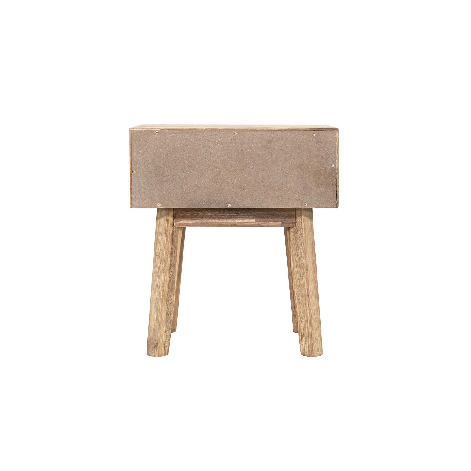 Gia 1 Drawer Nightstand - Light Driftwood