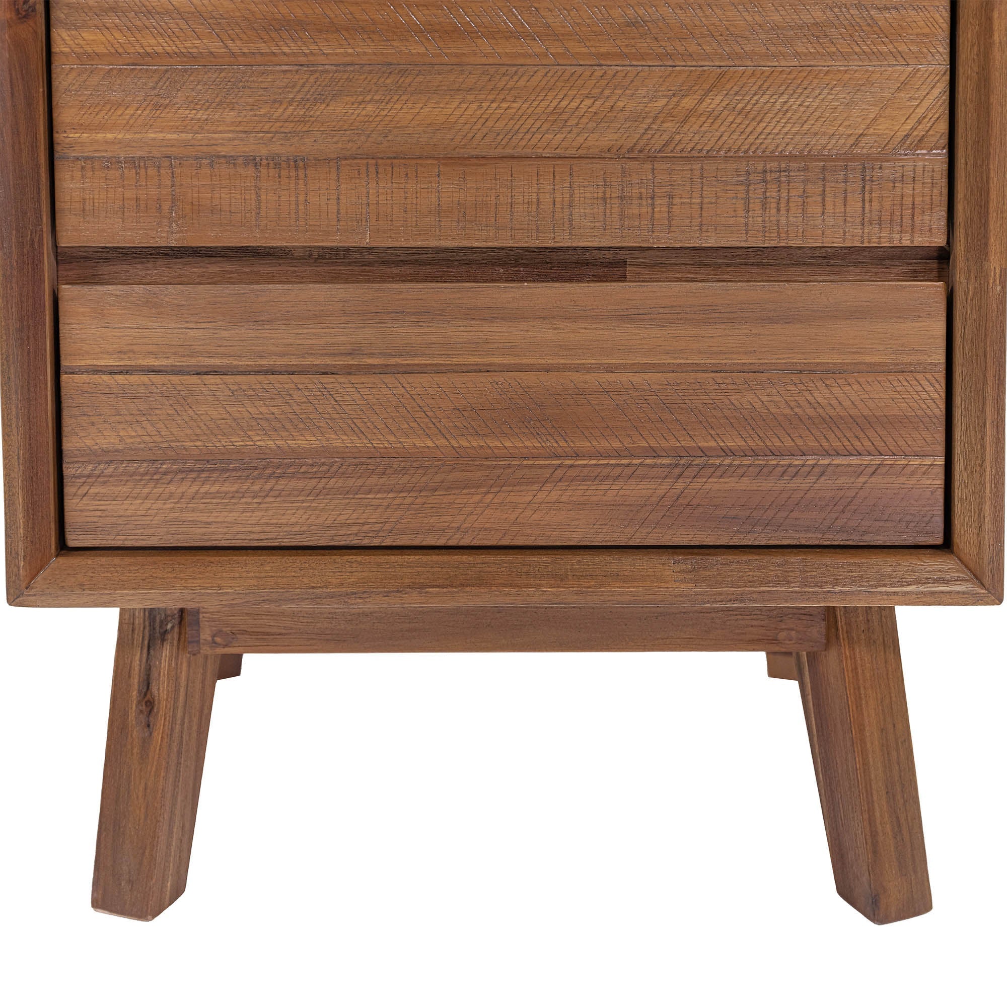 Gia 2 Drawer Nightstand - Warm Pecan - Central Designs