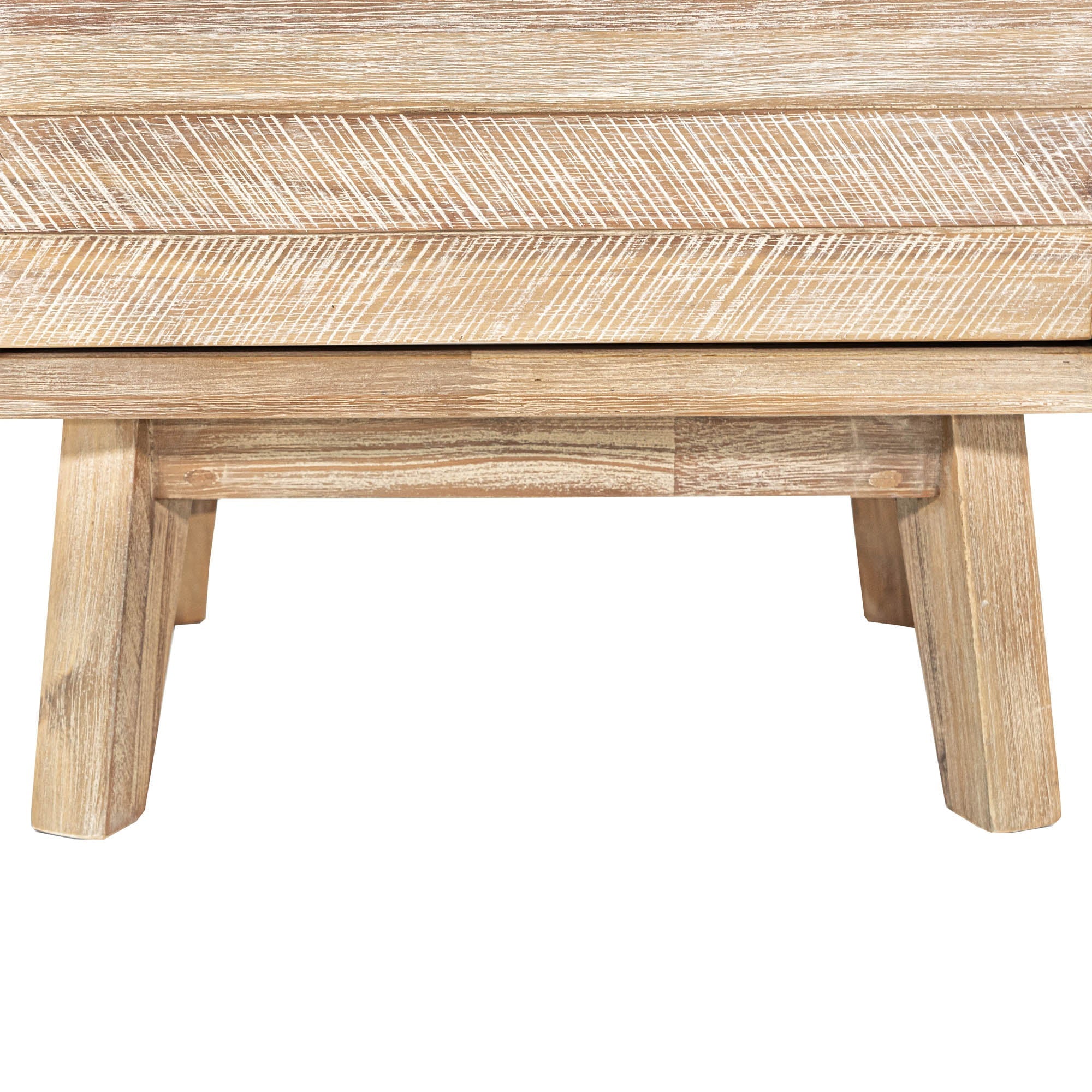 Gia 2 Drawer Nightstand - Light Driftwood