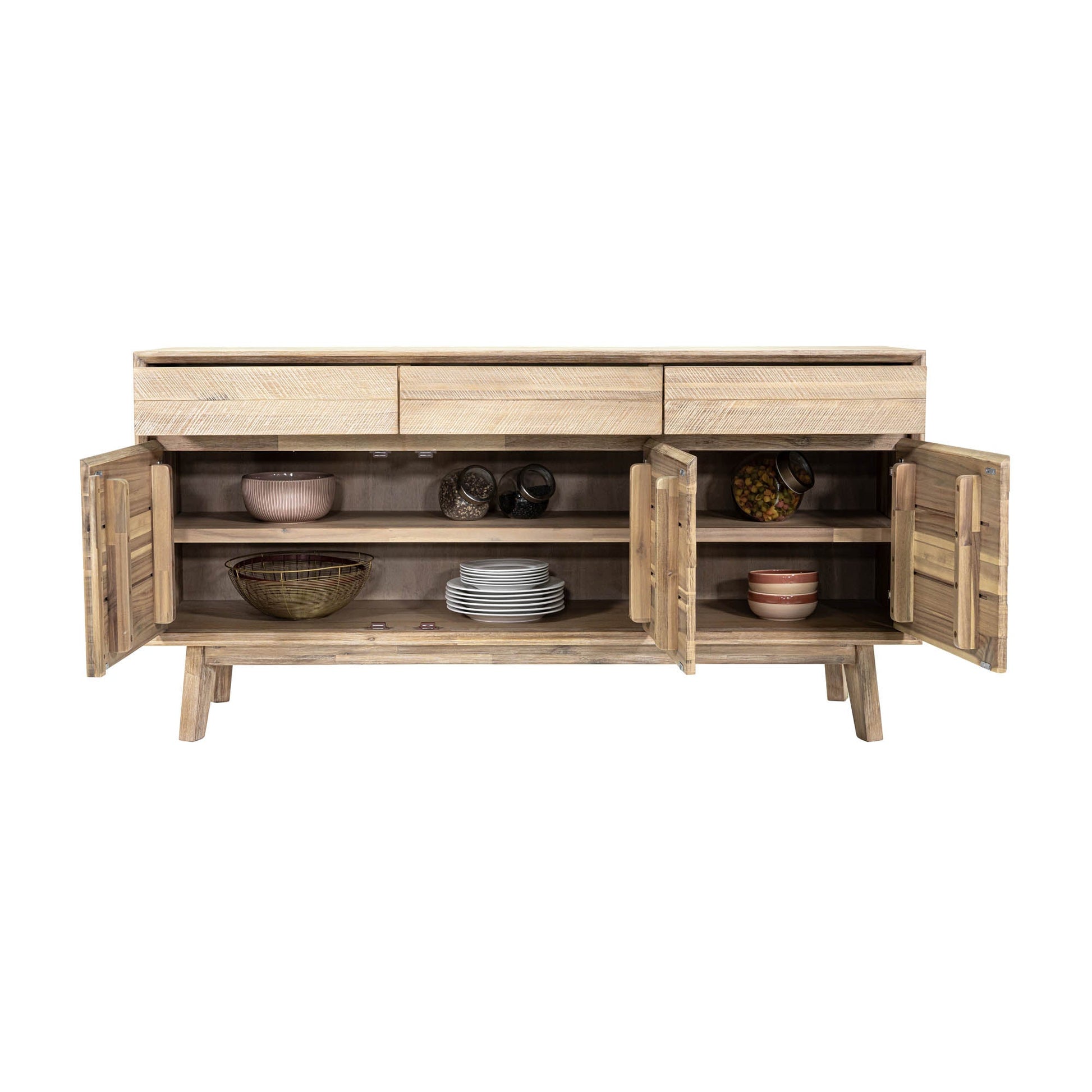 Gia Sideboard - Light Driftwood - Central Designs