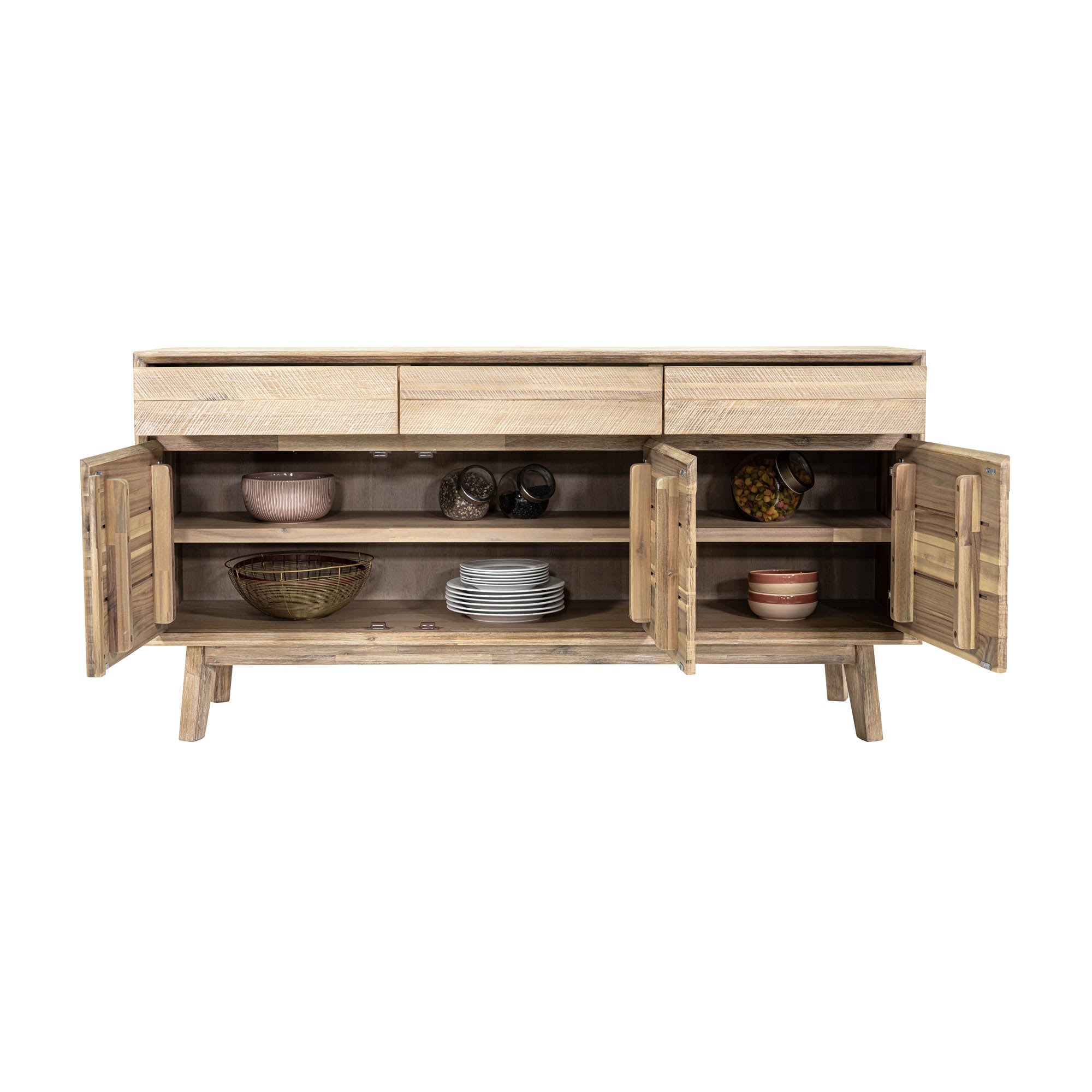 Gia Sideboard - Light Driftwood - Central Designs